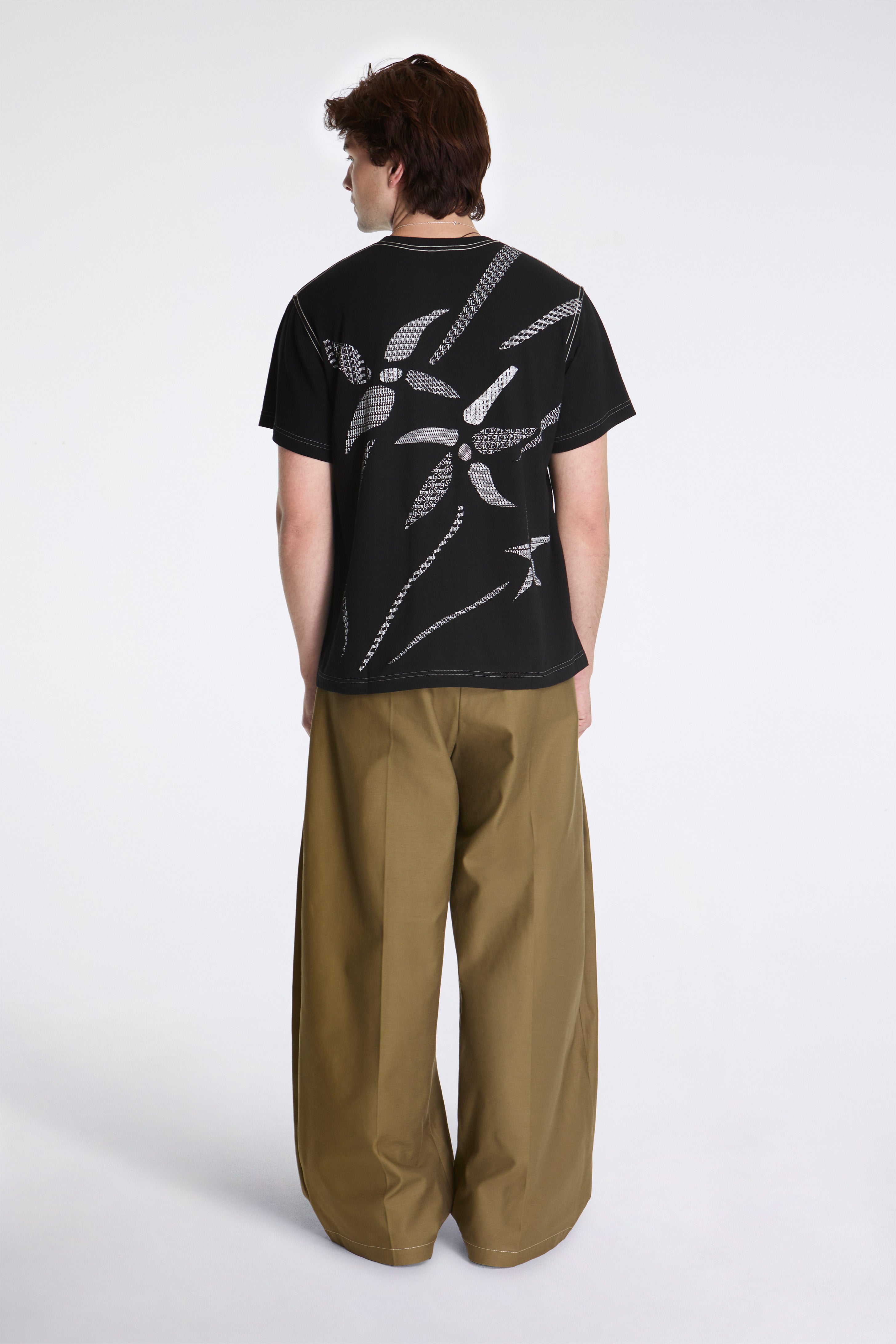 Printed T-Shirt Black