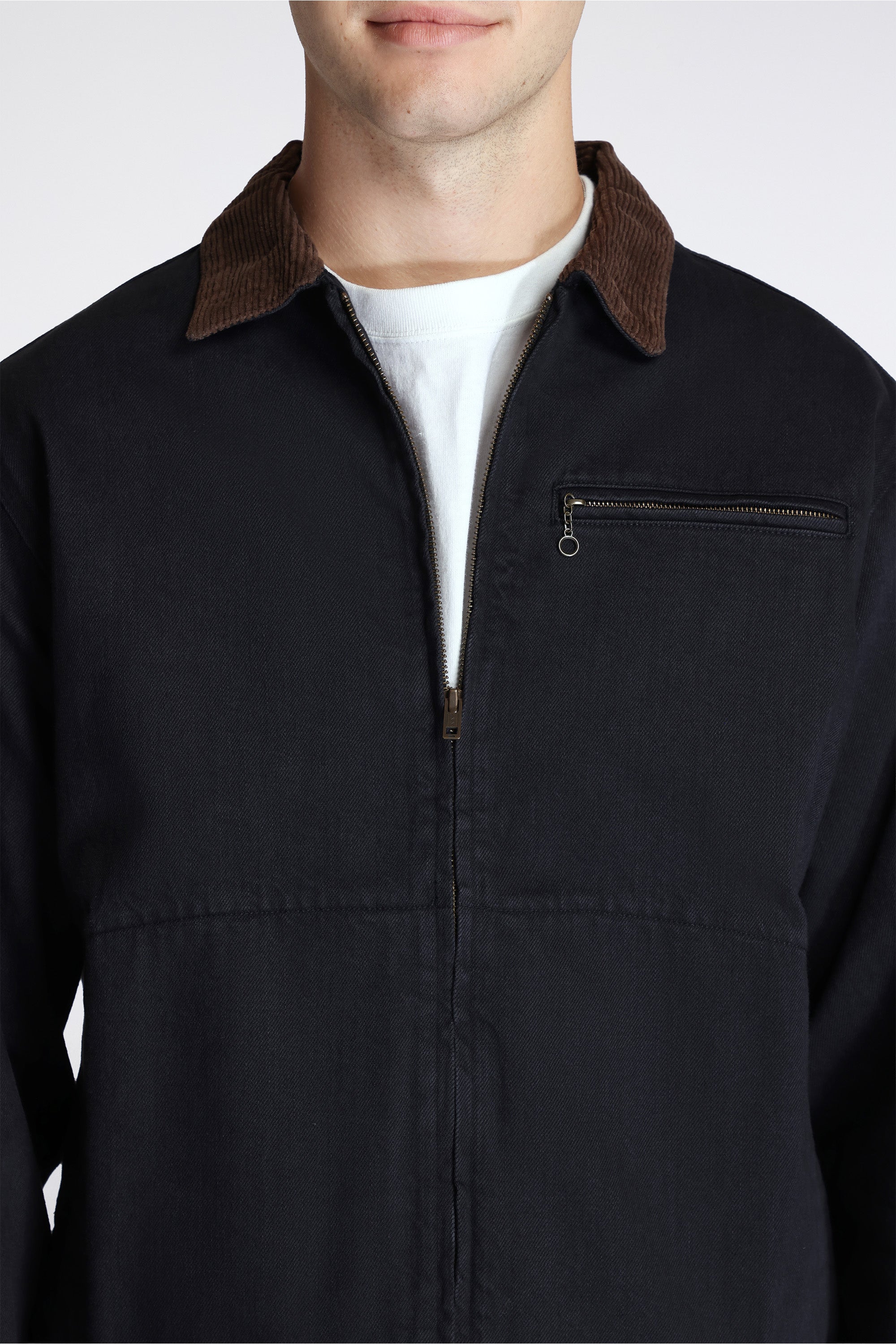 Japanese Denim Trucker True Black