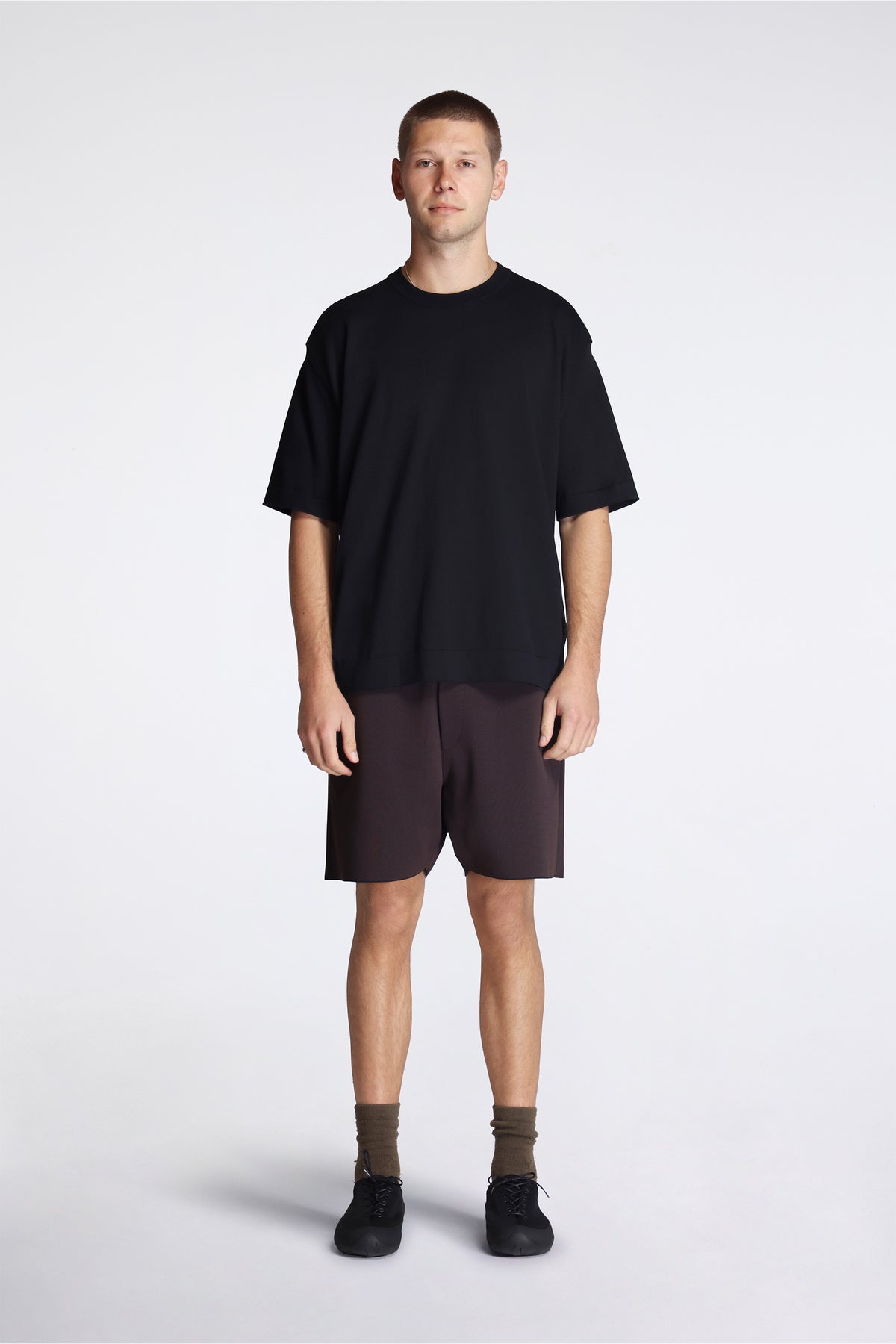 Milan Short Pants Deep Brown