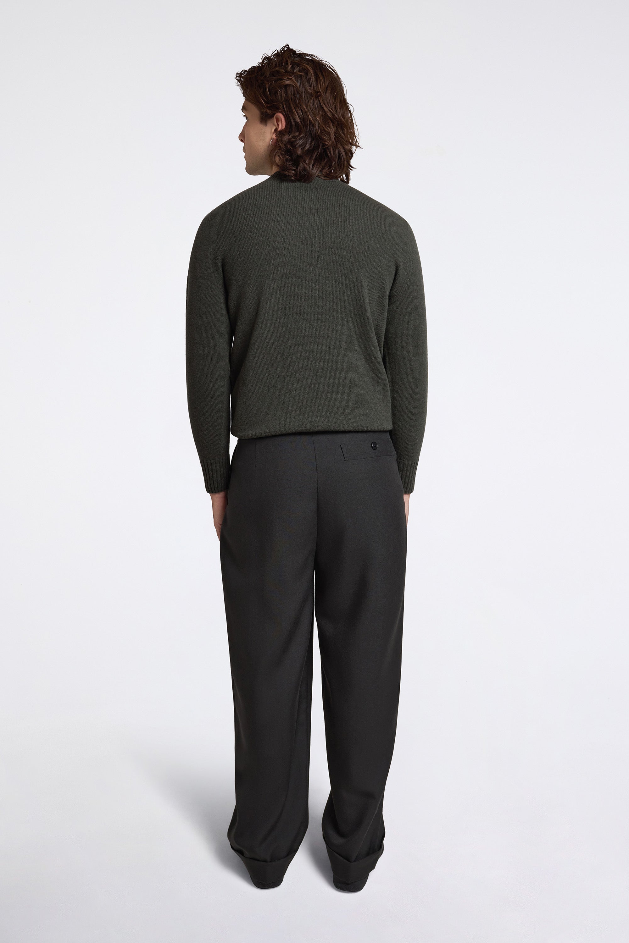 Seamless Crew Neck Cypress