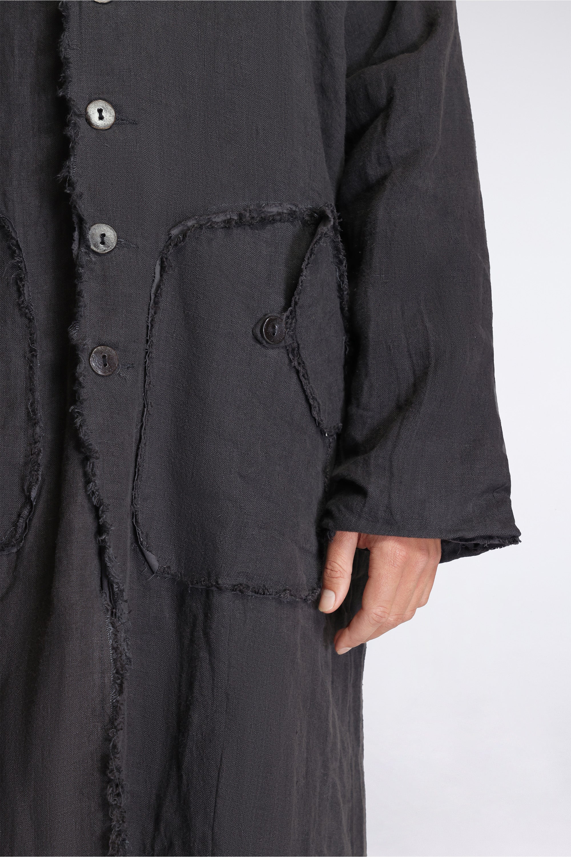 Farmer Coat Black