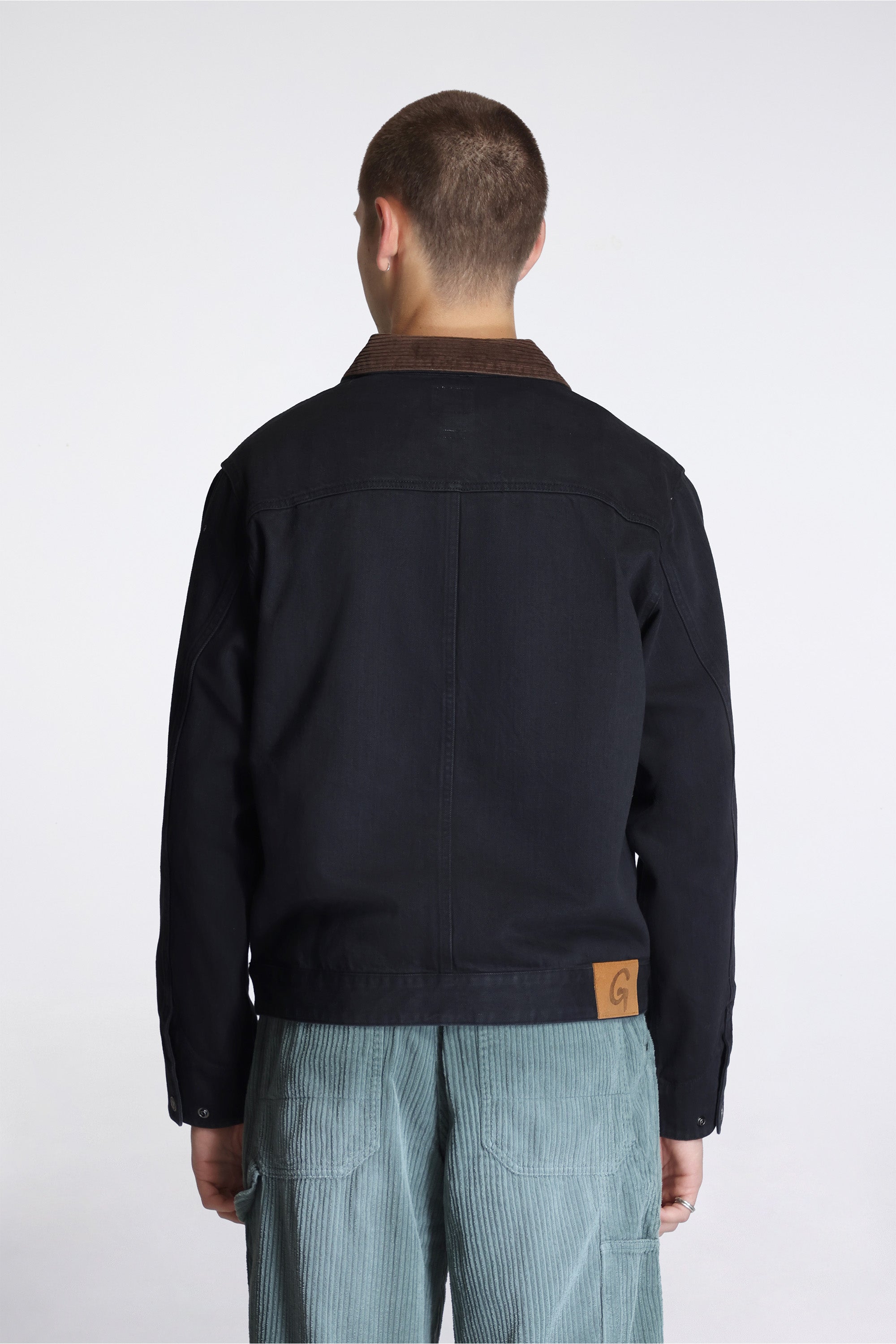 Japanese Denim Trucker True Black