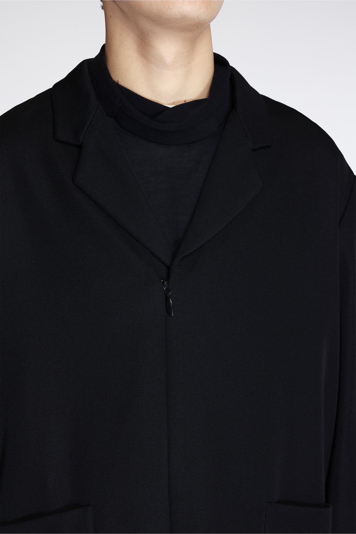 Votive Zip Blazer Jet Black