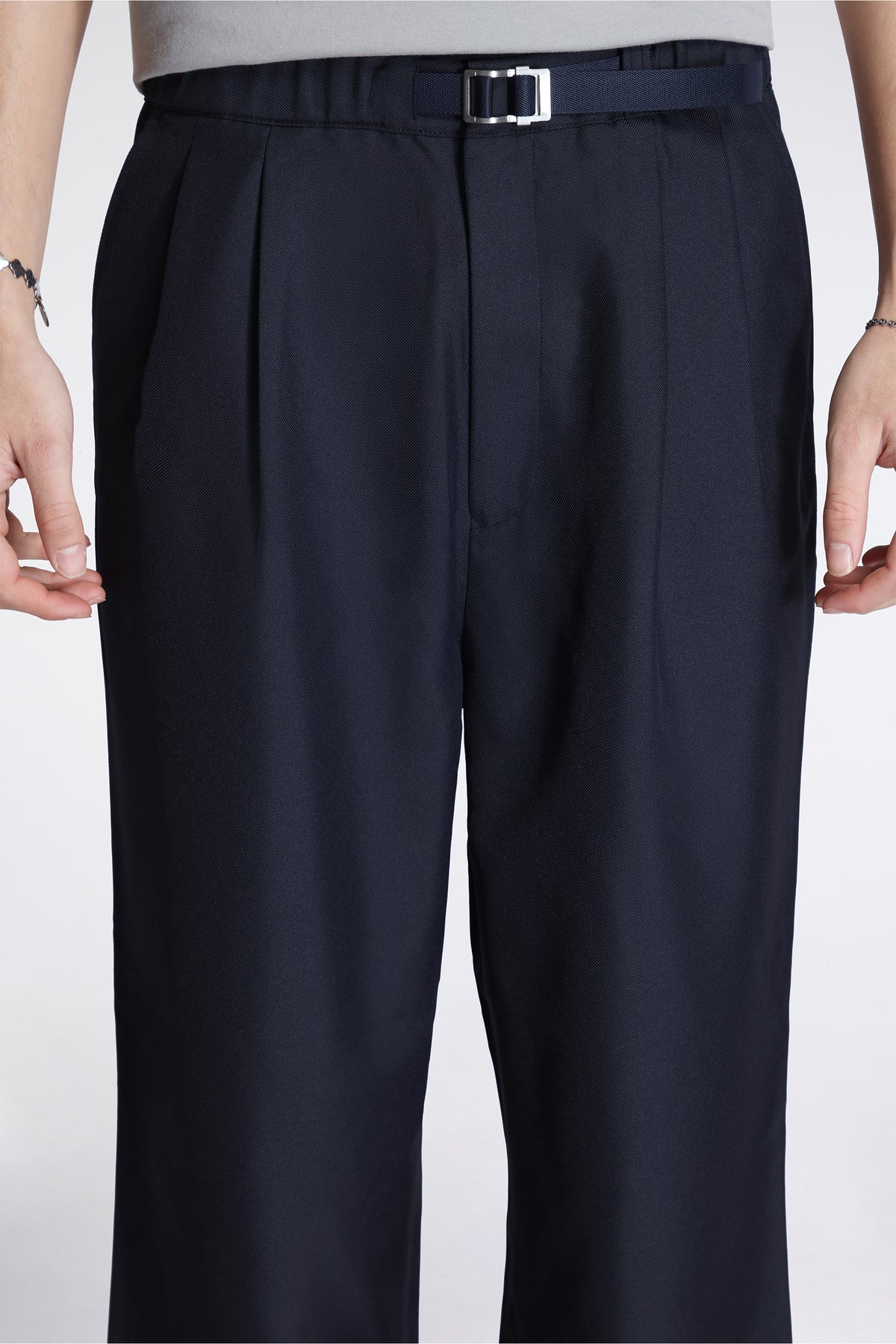 Polyester Twill Club Pants Dark Navy