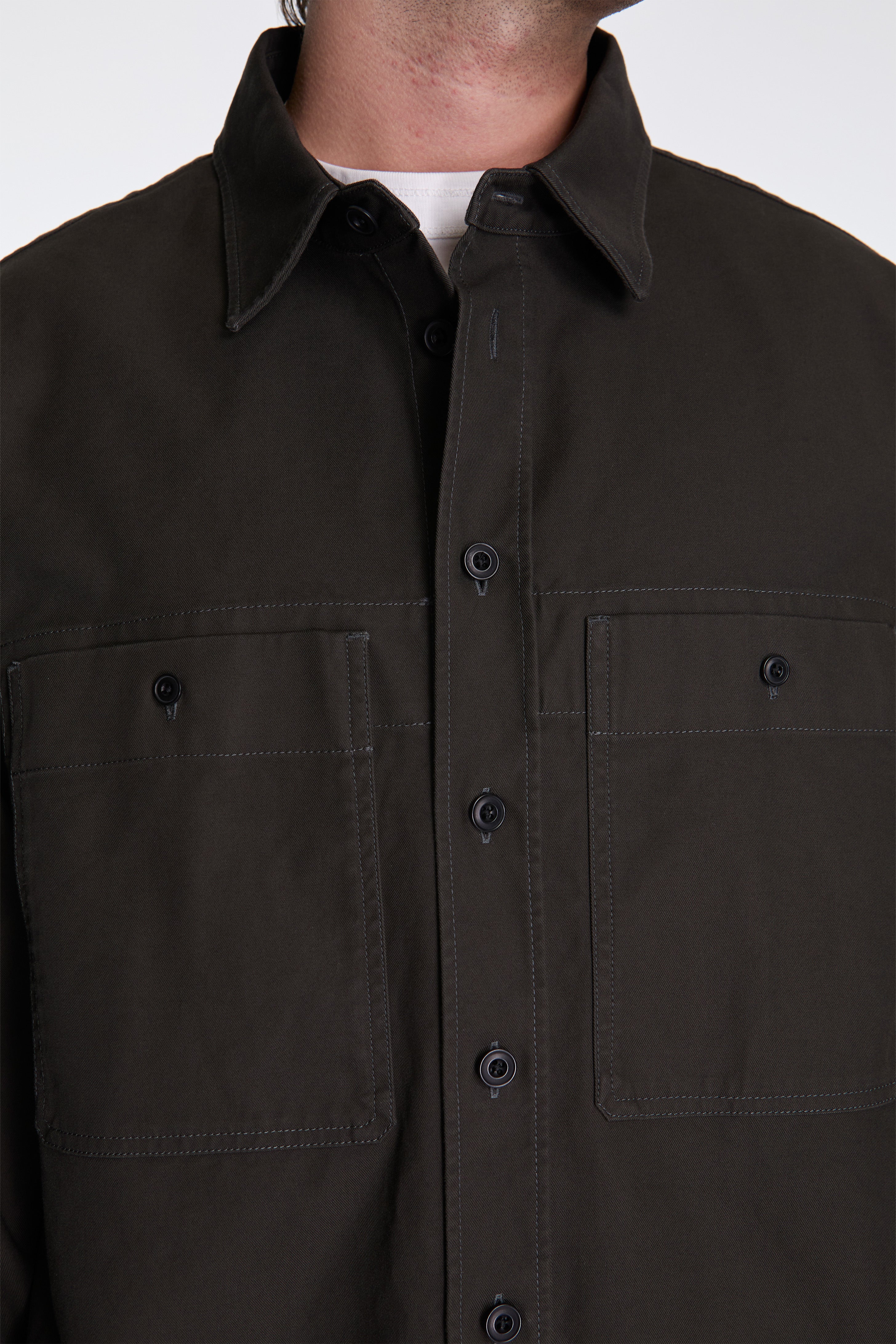 Utility Overshirt Espresso