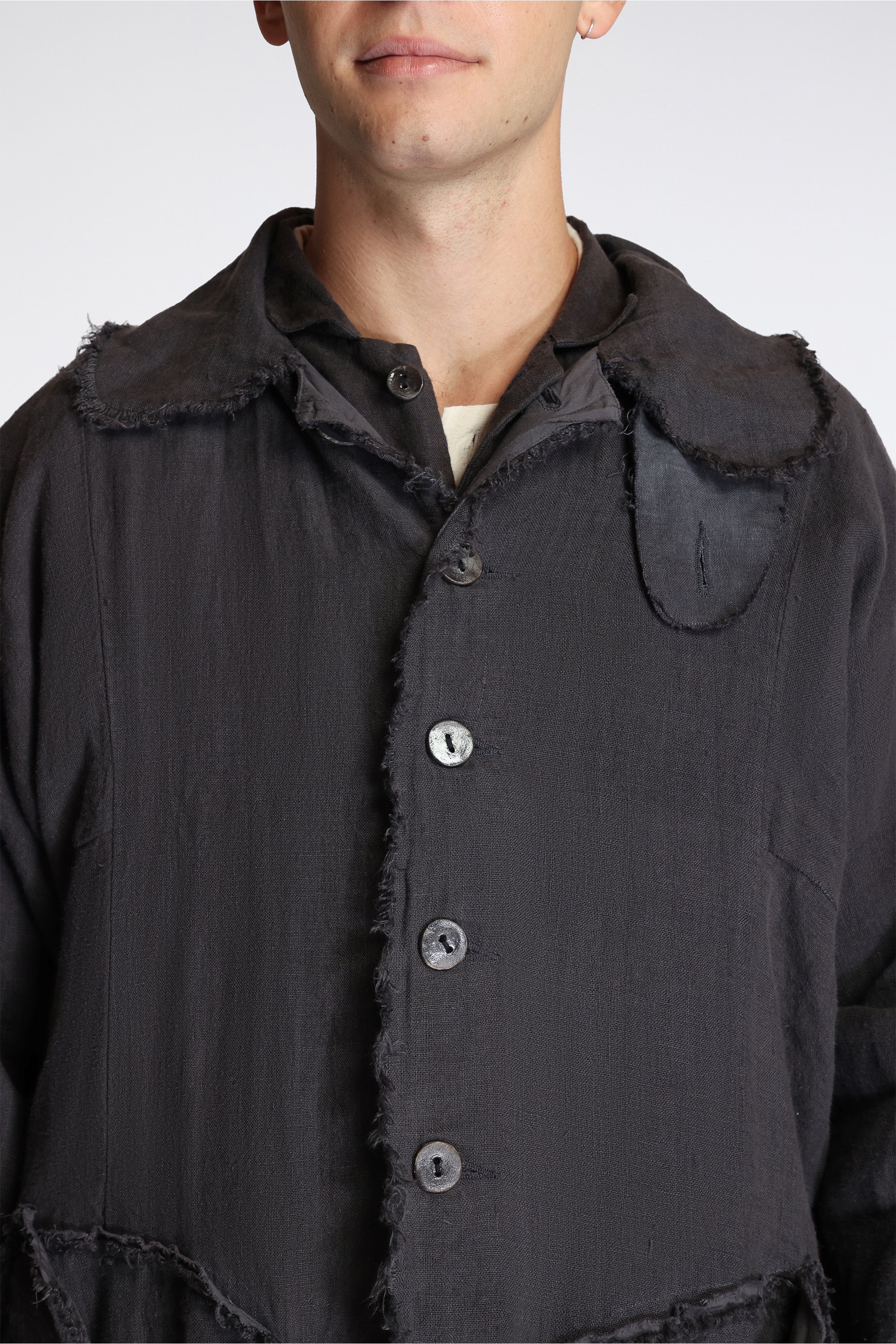 Farmer Coat Black