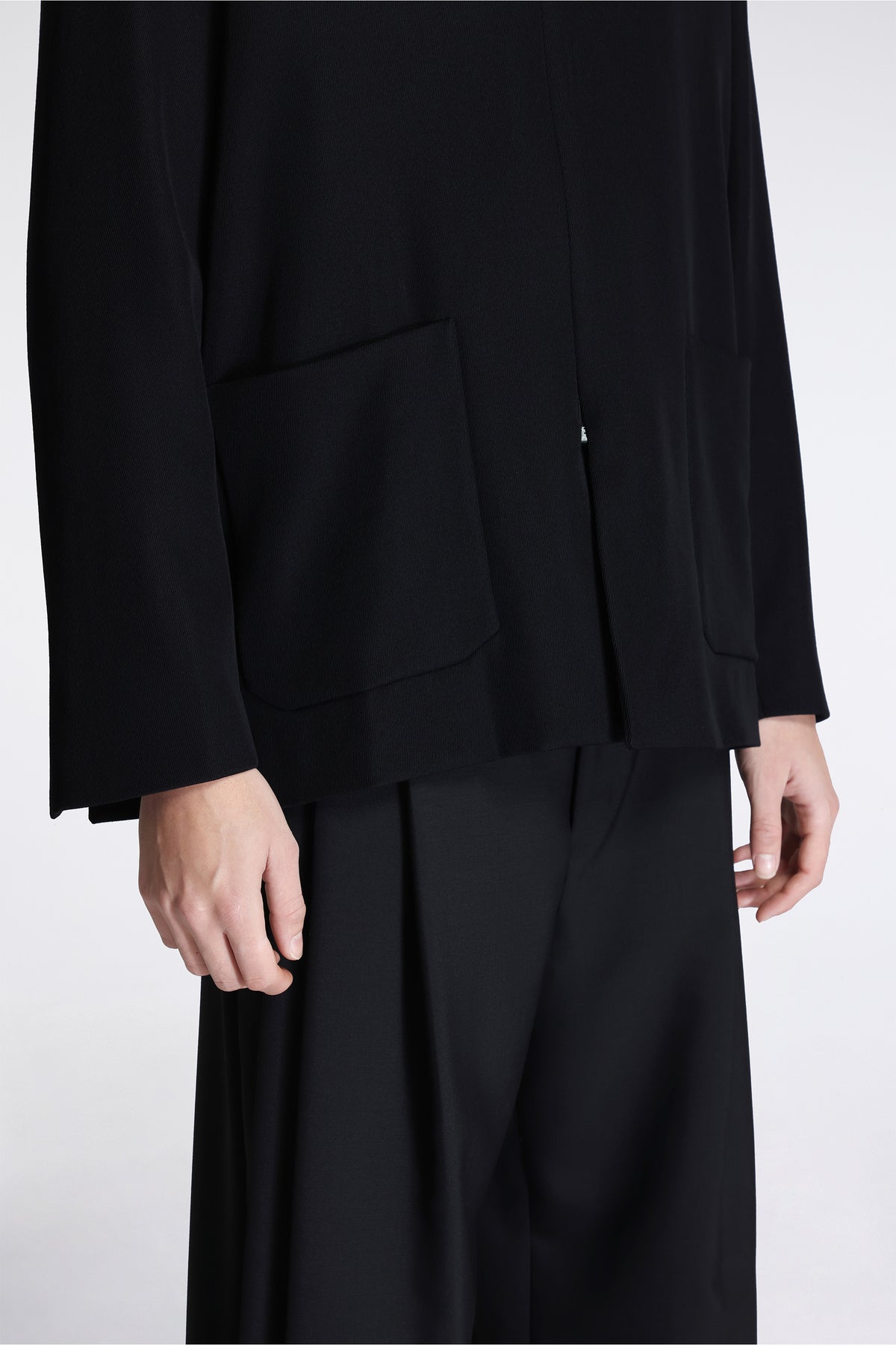 Votive Zip Blazer Jet Black