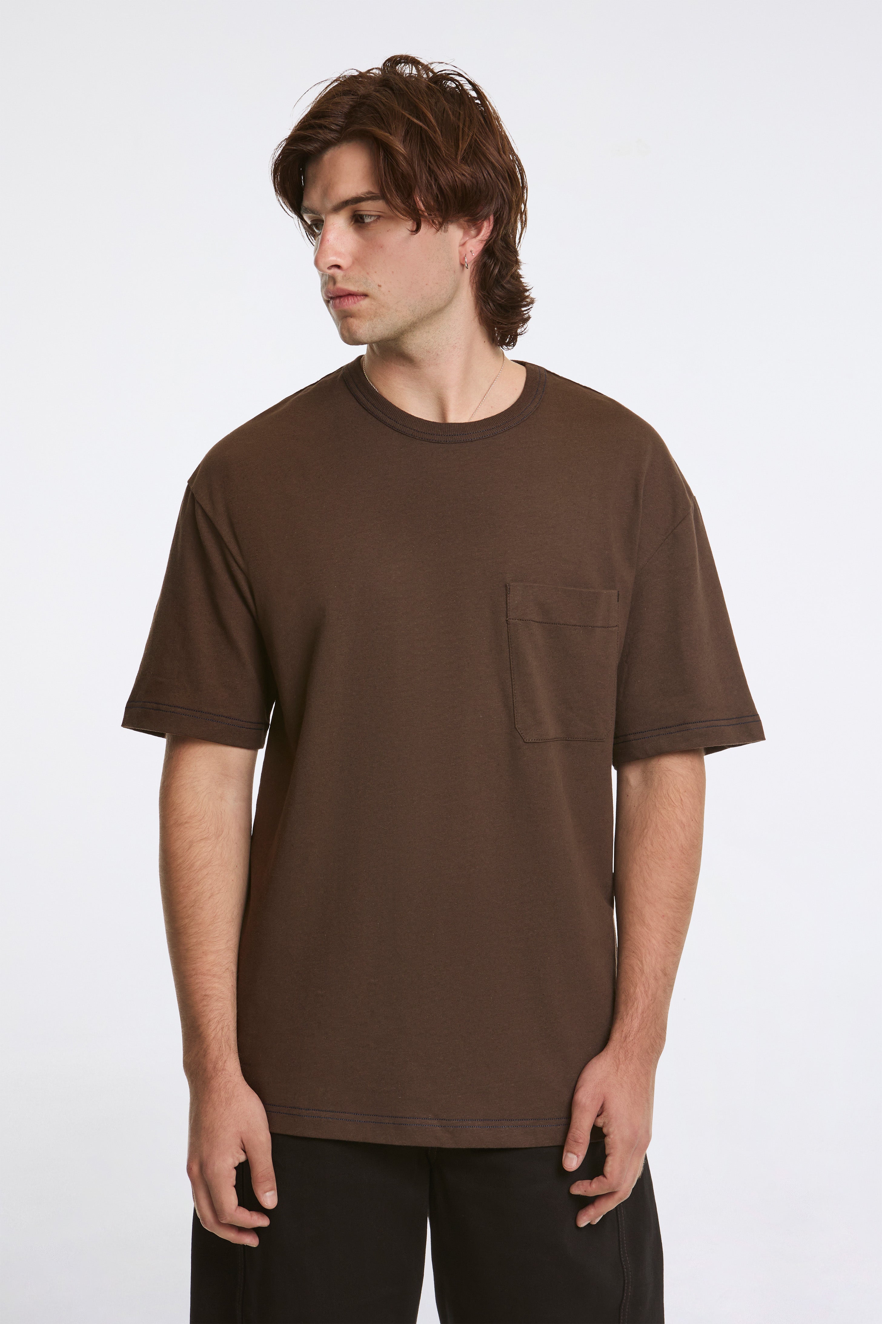 Boxy T-Shirt Ristretto