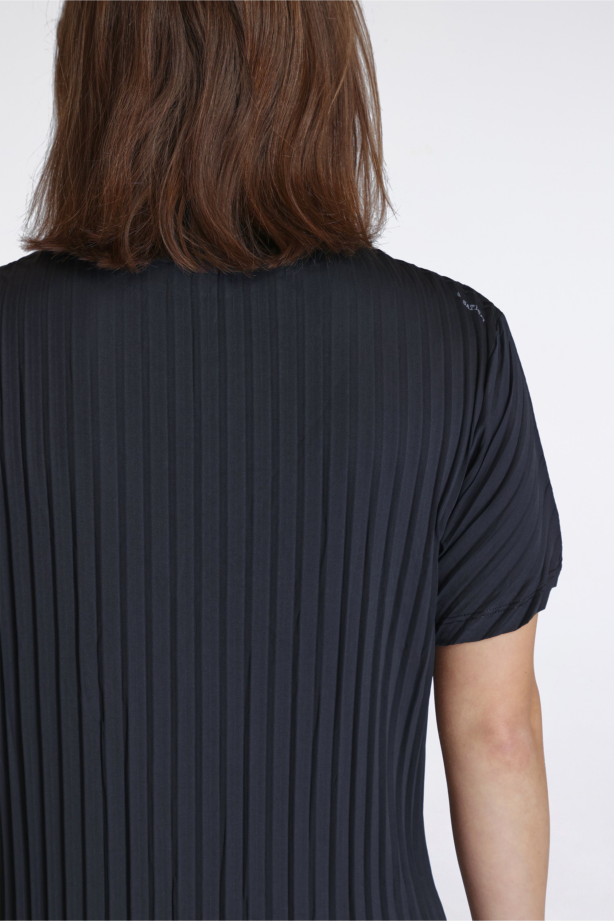 Auralite Pleated T-Shirt Black SA