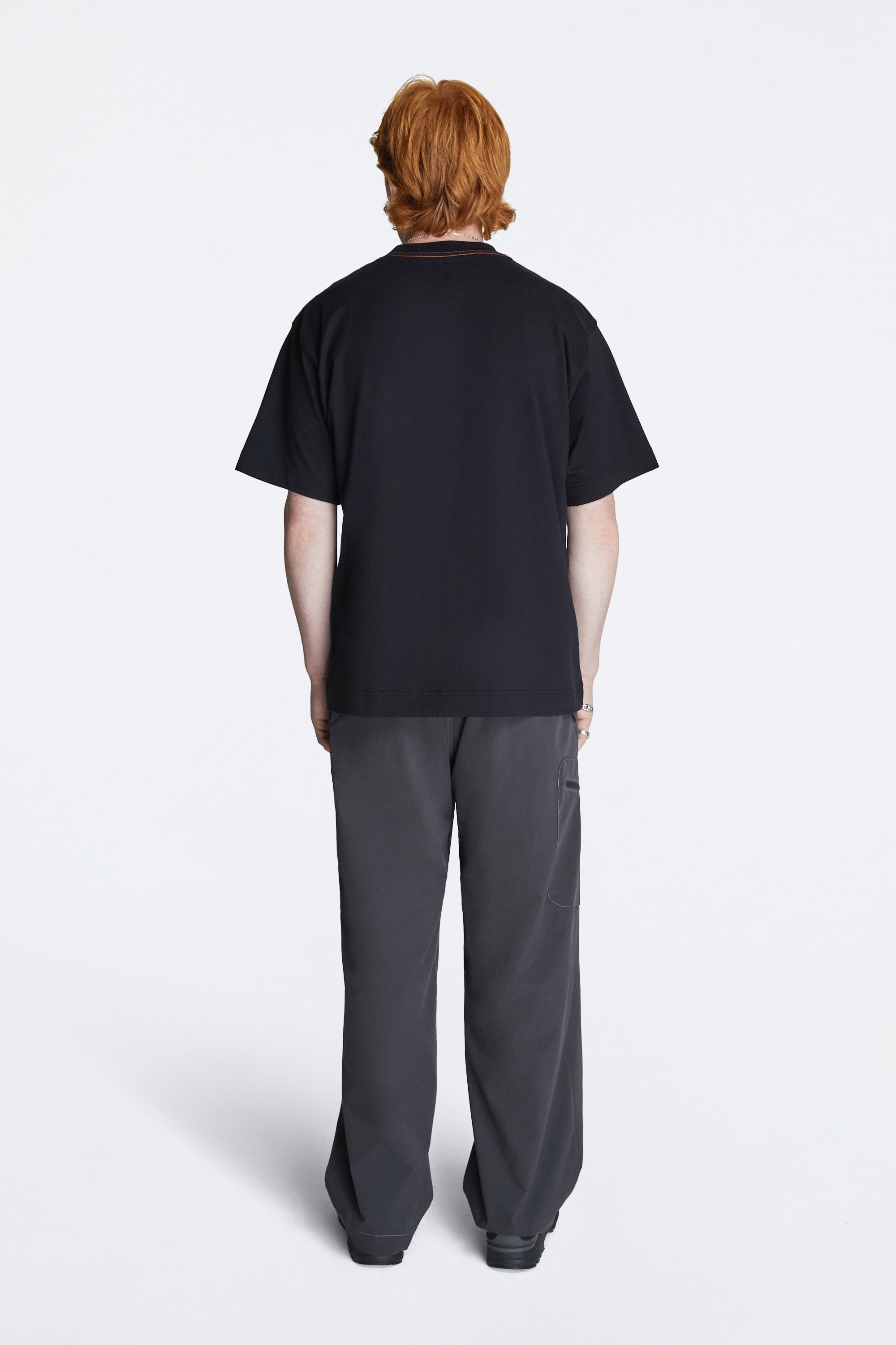 Roa × And Wander Printed T-Shirt Black