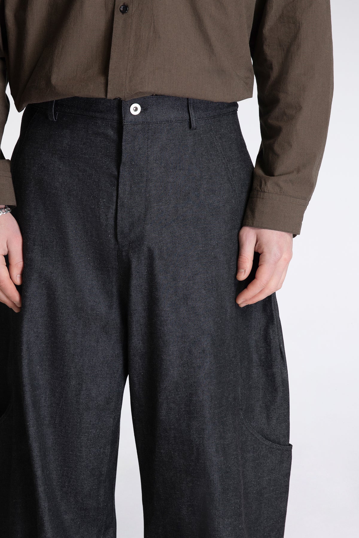 Malay Trouser Raw Black
