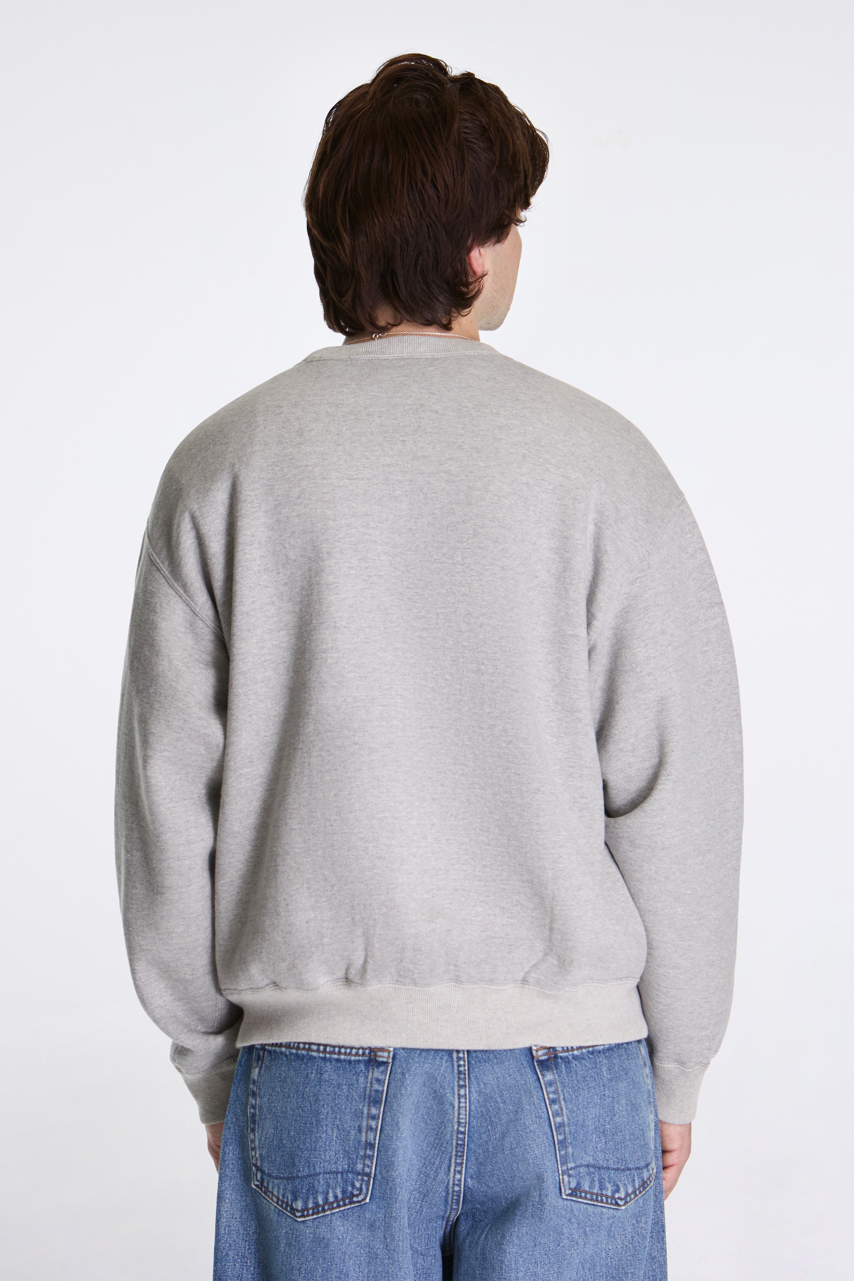 Relax Fit Densely Knit Sweat Shirt
