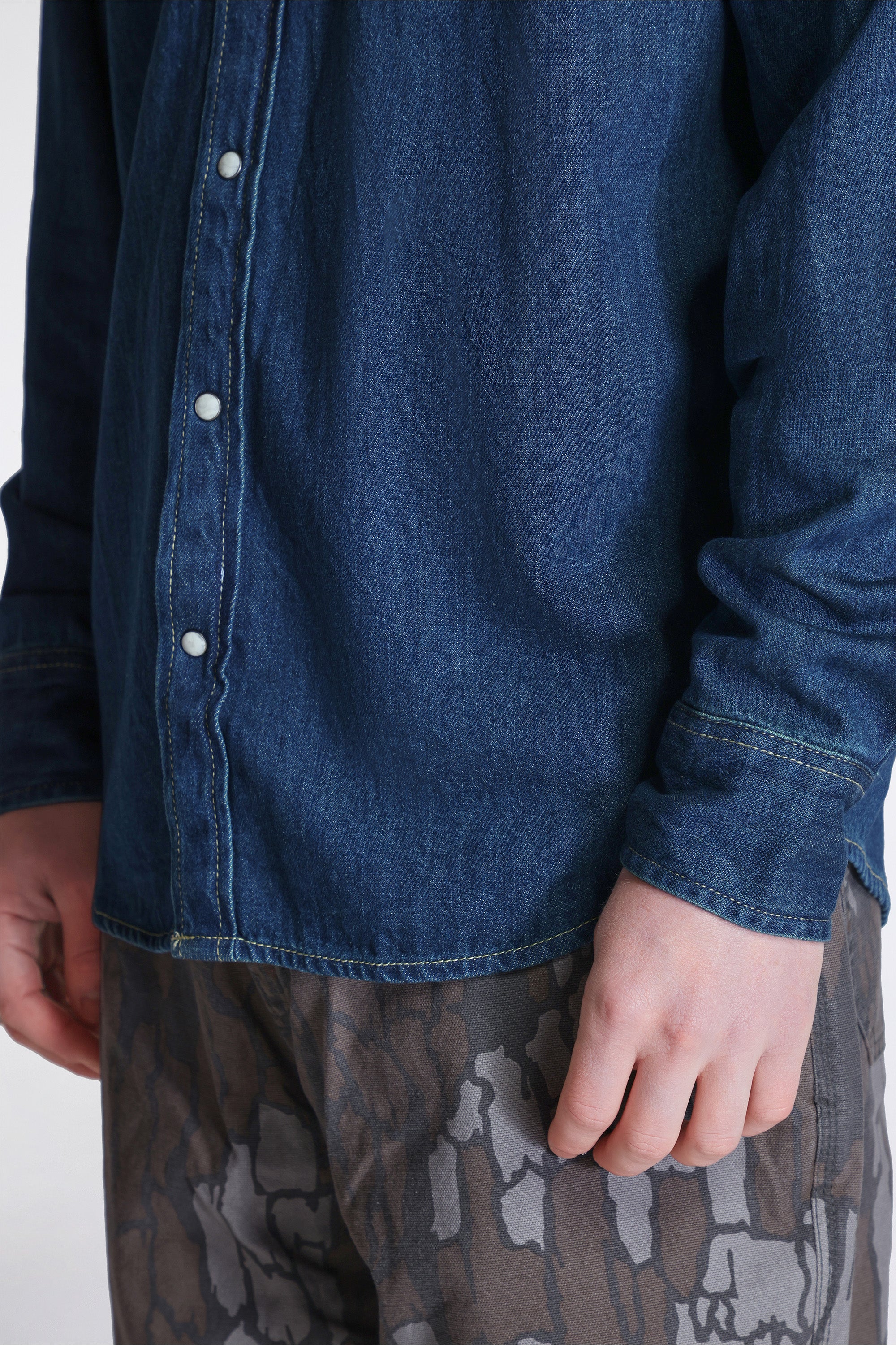 Mountain Shirt Denim Mens Dark Denim