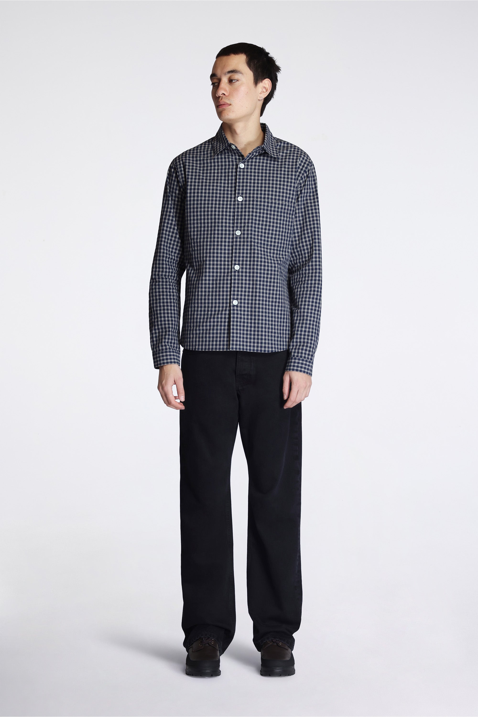 Another Shirt 4.0 JPN Blue/White Check