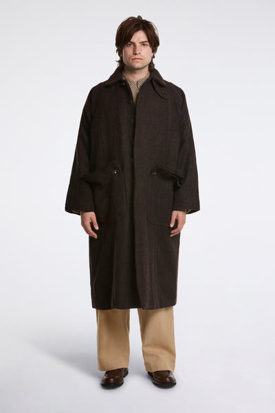 BROWN by 2-tacs 22AW Yak wool half coat 【公式通販】