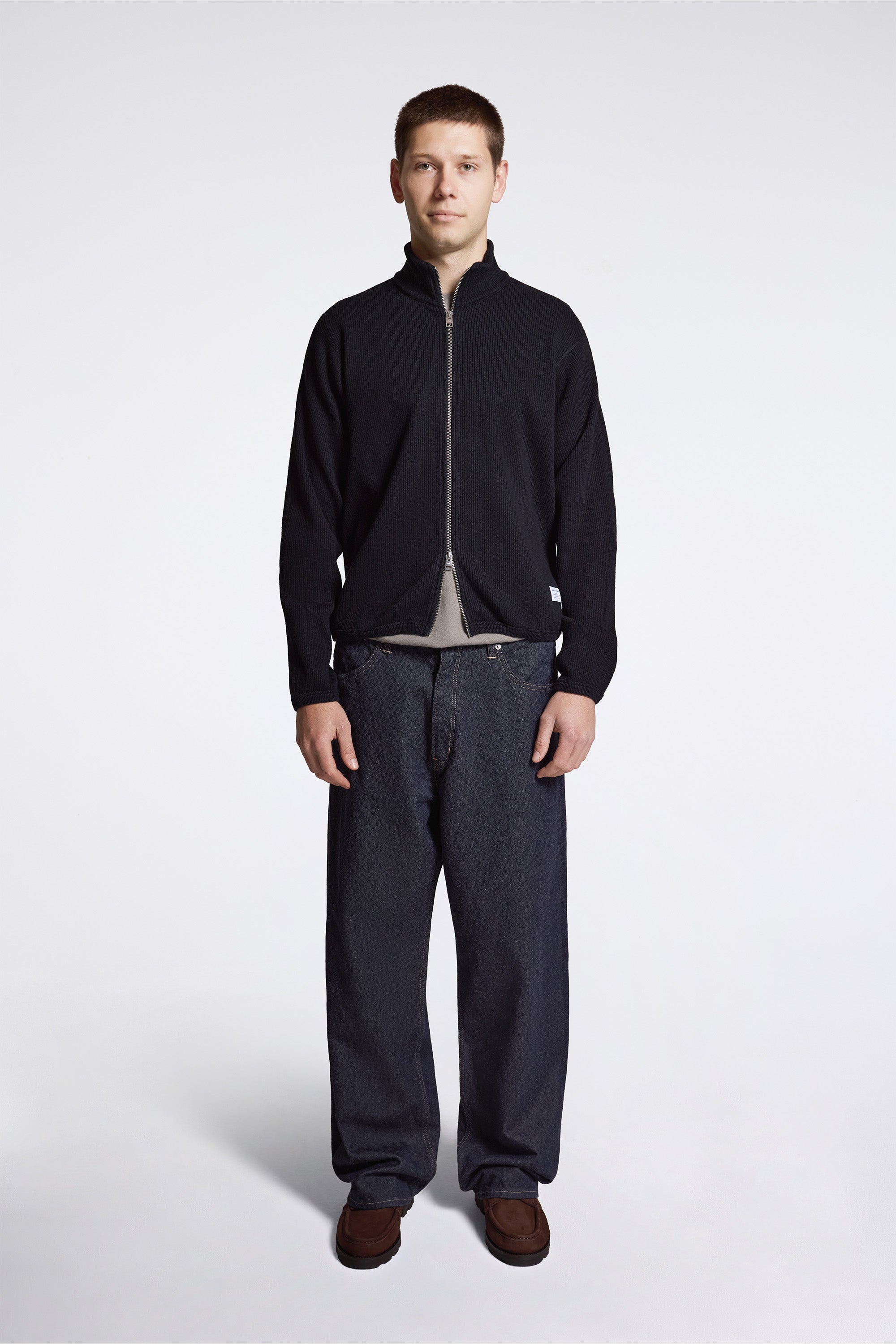 Nordmarka Broken Twill Cotton Linen Denim Jean Indigo