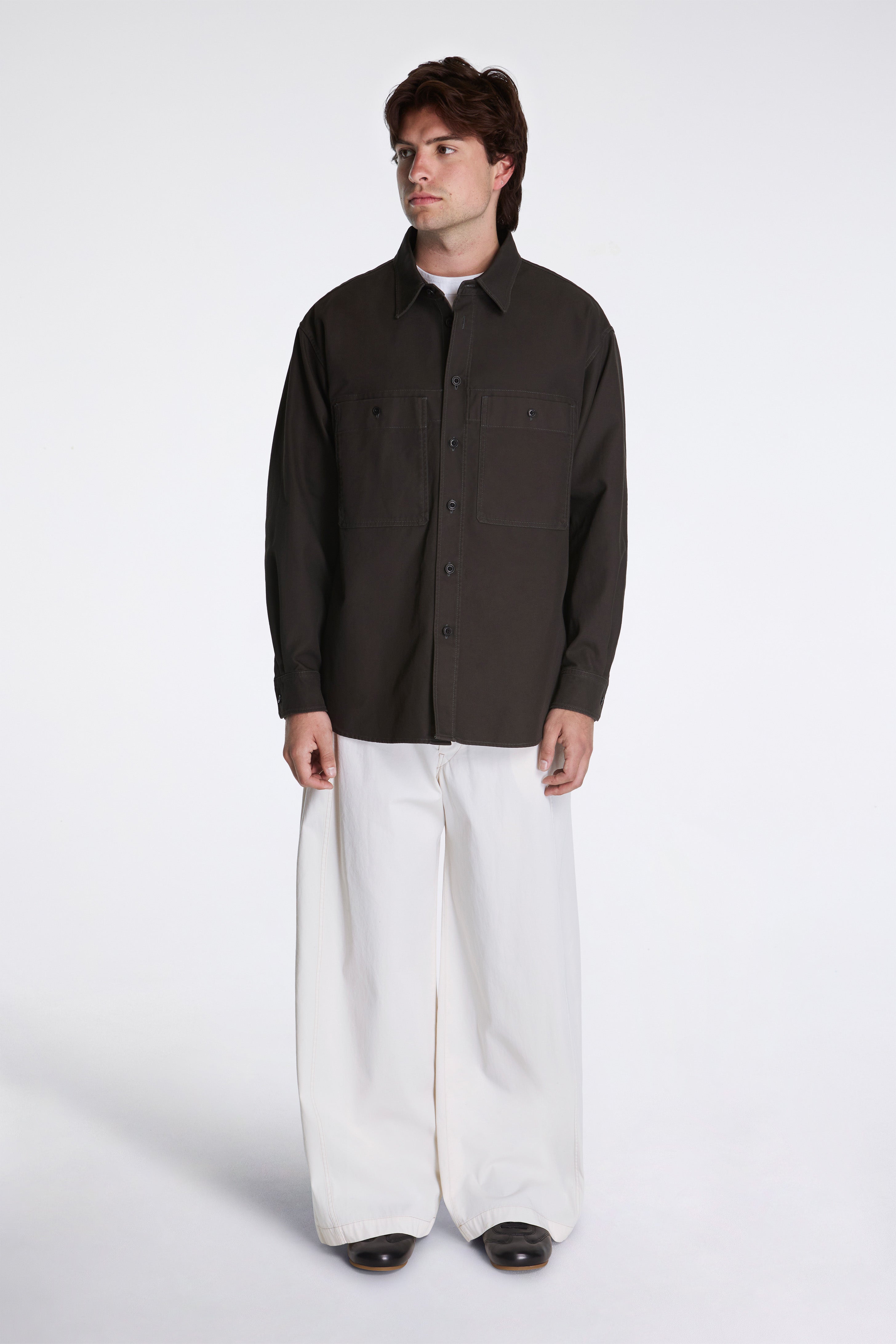 Utility Overshirt Espresso