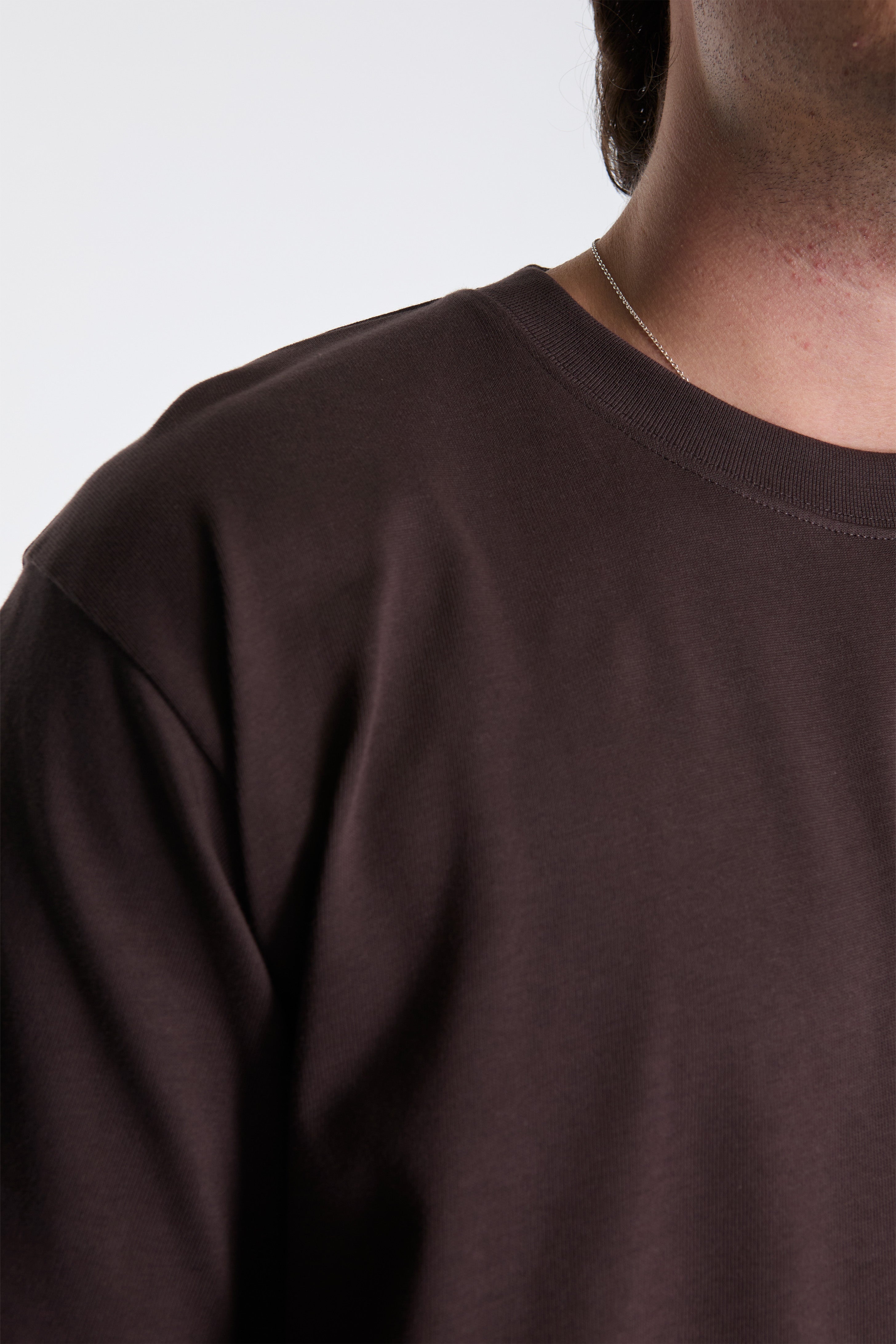Norse Standard Heavy Loose T-shirt Seal Brown