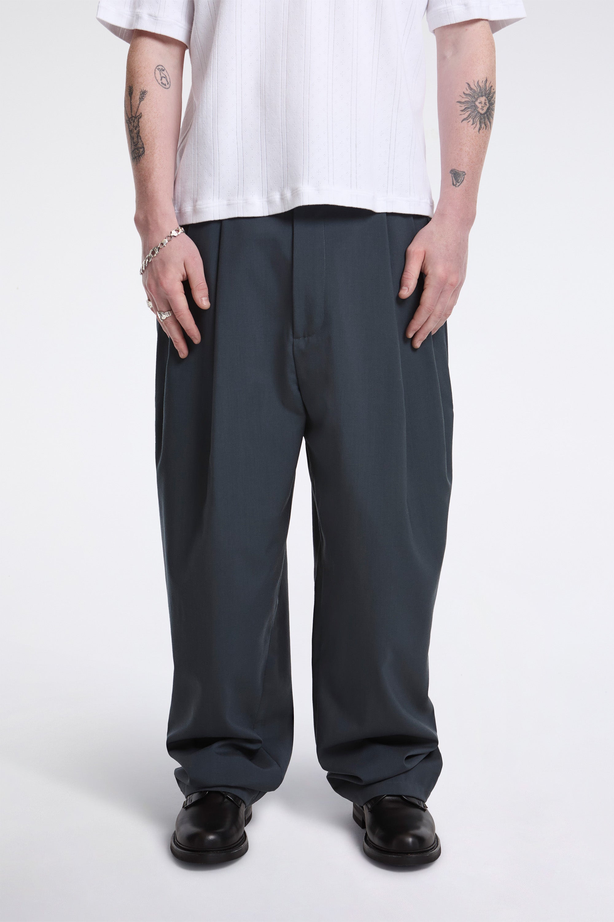 Camiel Fortgens Suit Pants Petrol | HAVN