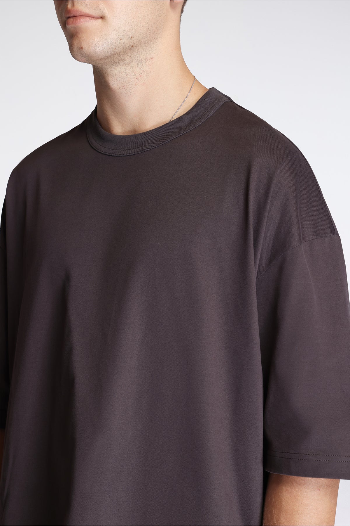 Loose Cotton T-Shirt Mocha