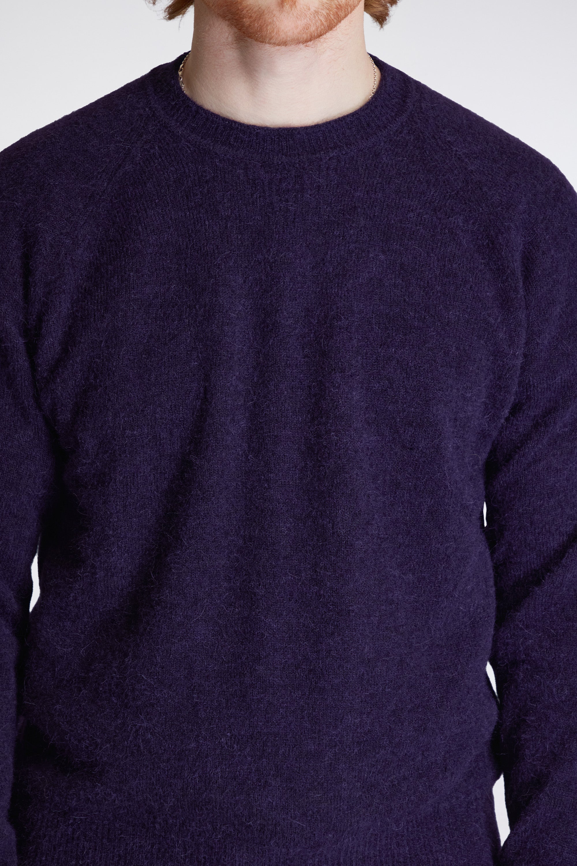 Nordevik Baby Alpaca Sweater Vintage Violet