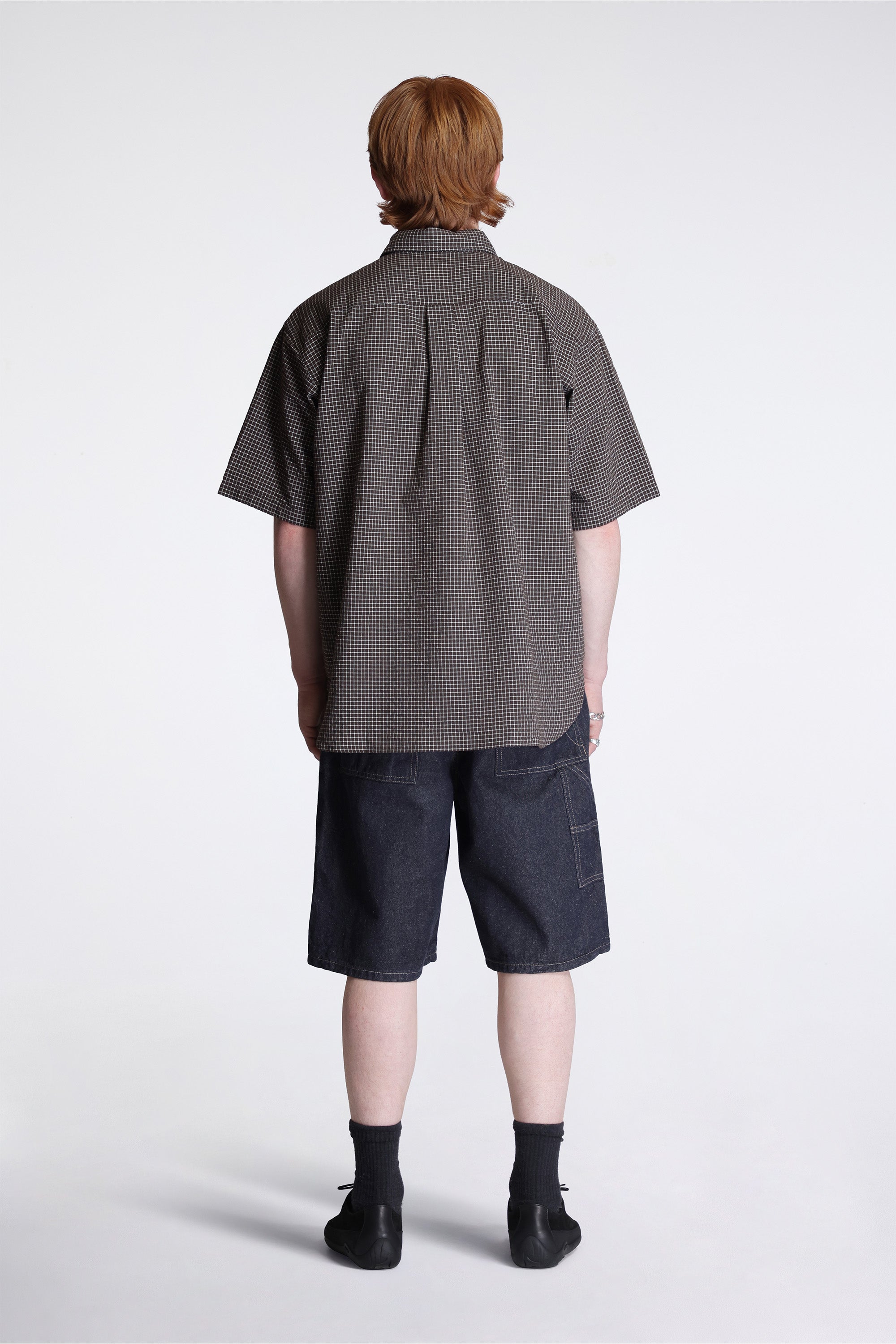 Nordtorp Broken Twill Cotton Linen Denim Short Indigo