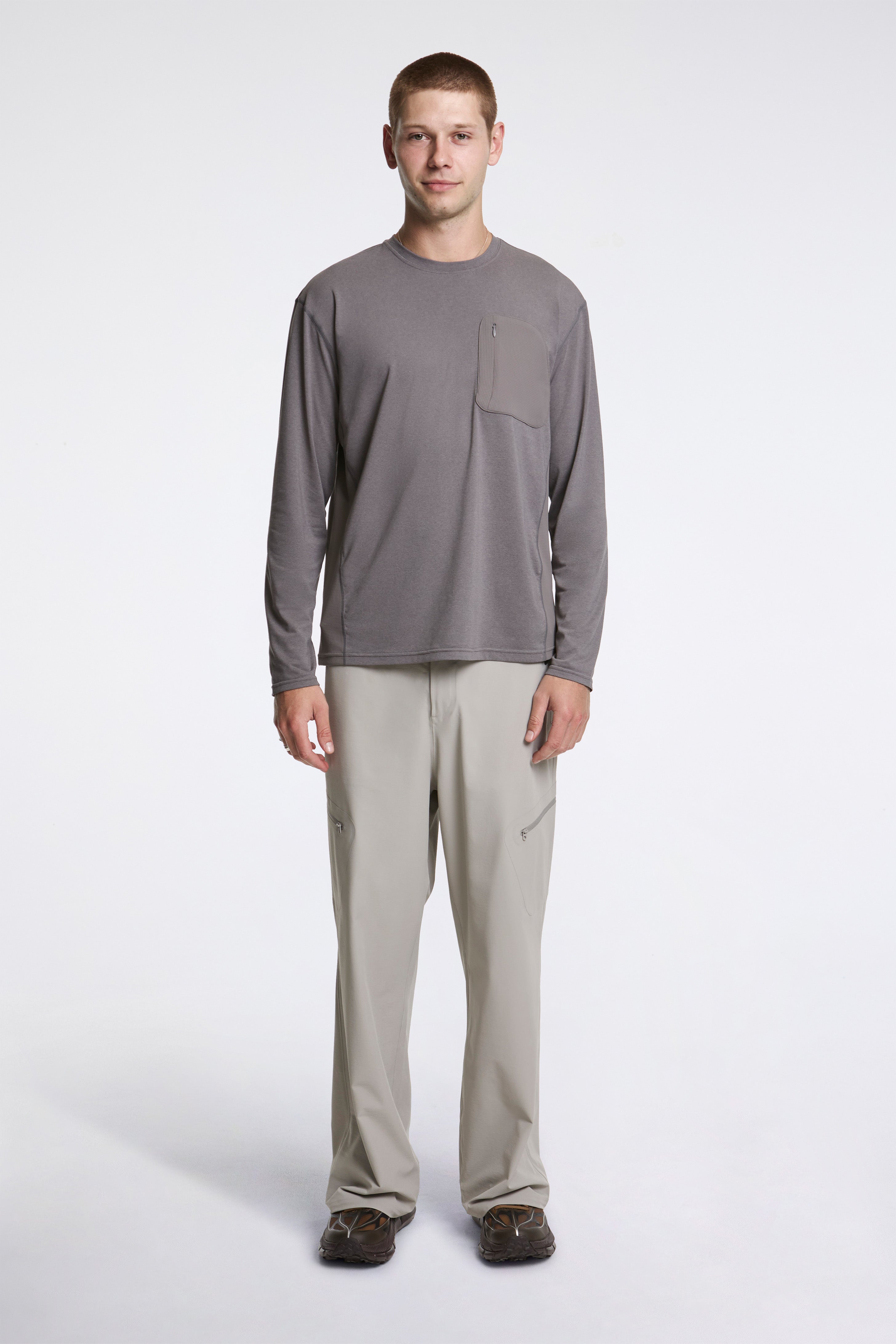 Long Sleeve Tee Grey