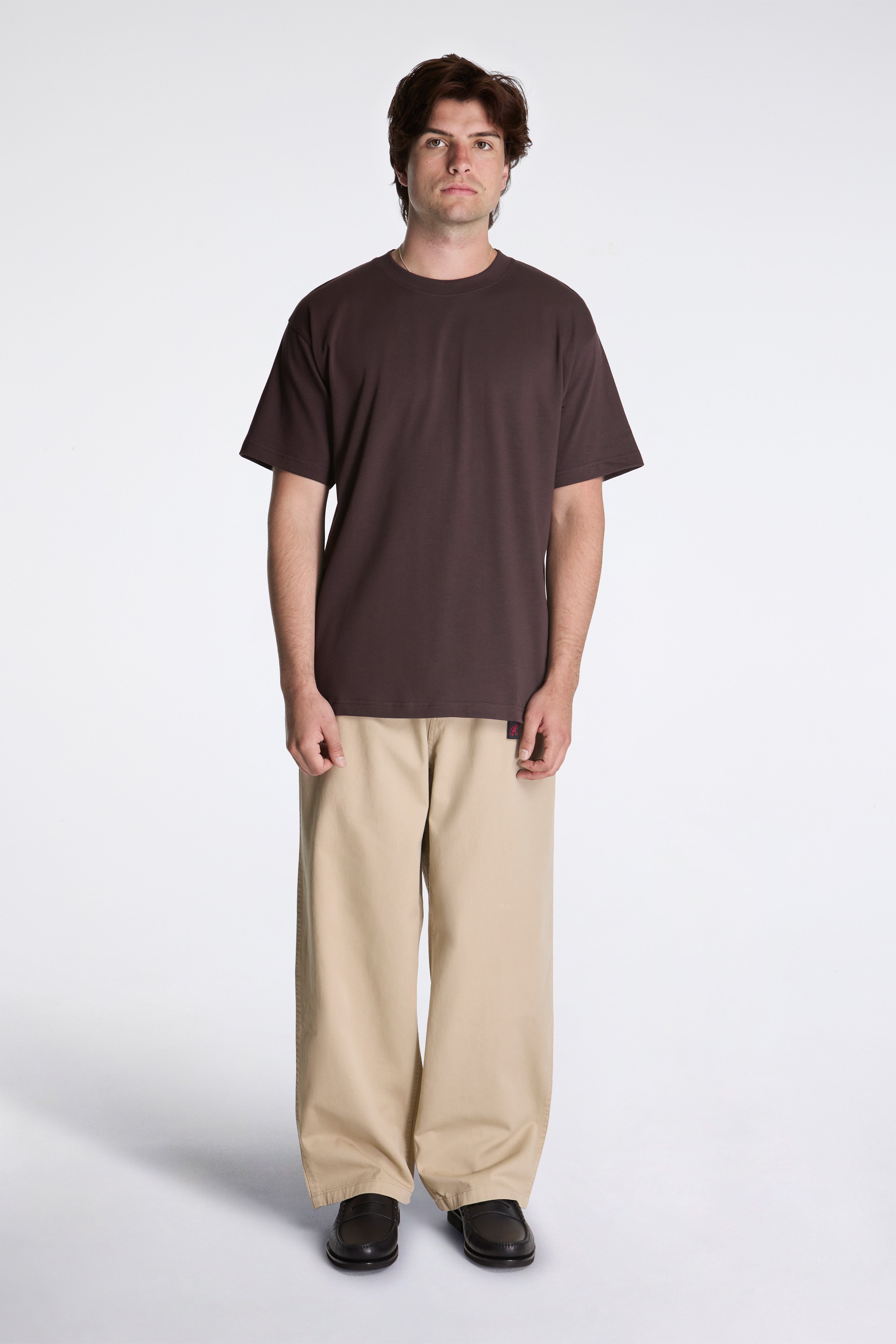 Norse Standard Heavy Loose T-shirt Seal Brown