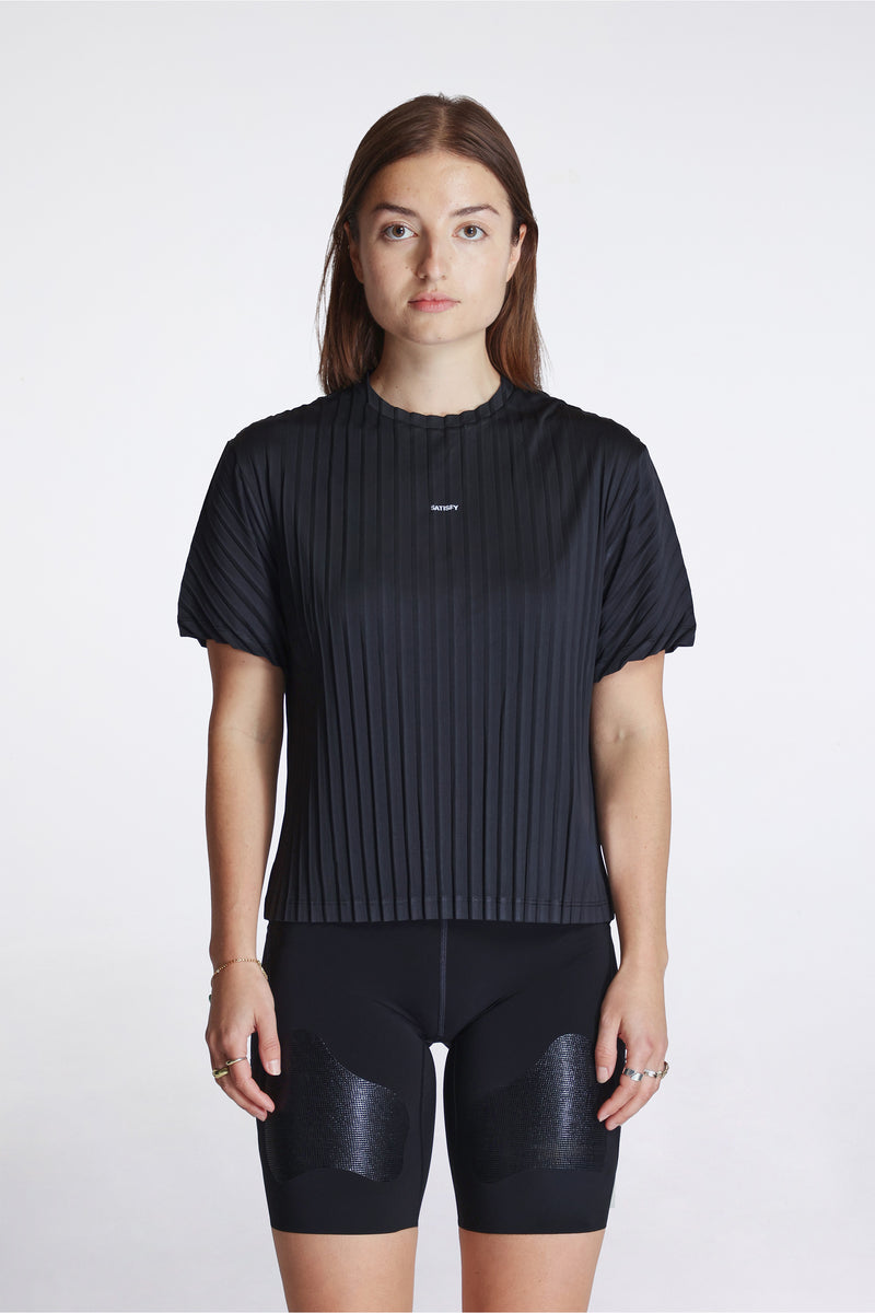 Auralite Pleated T-Shirt Black SA