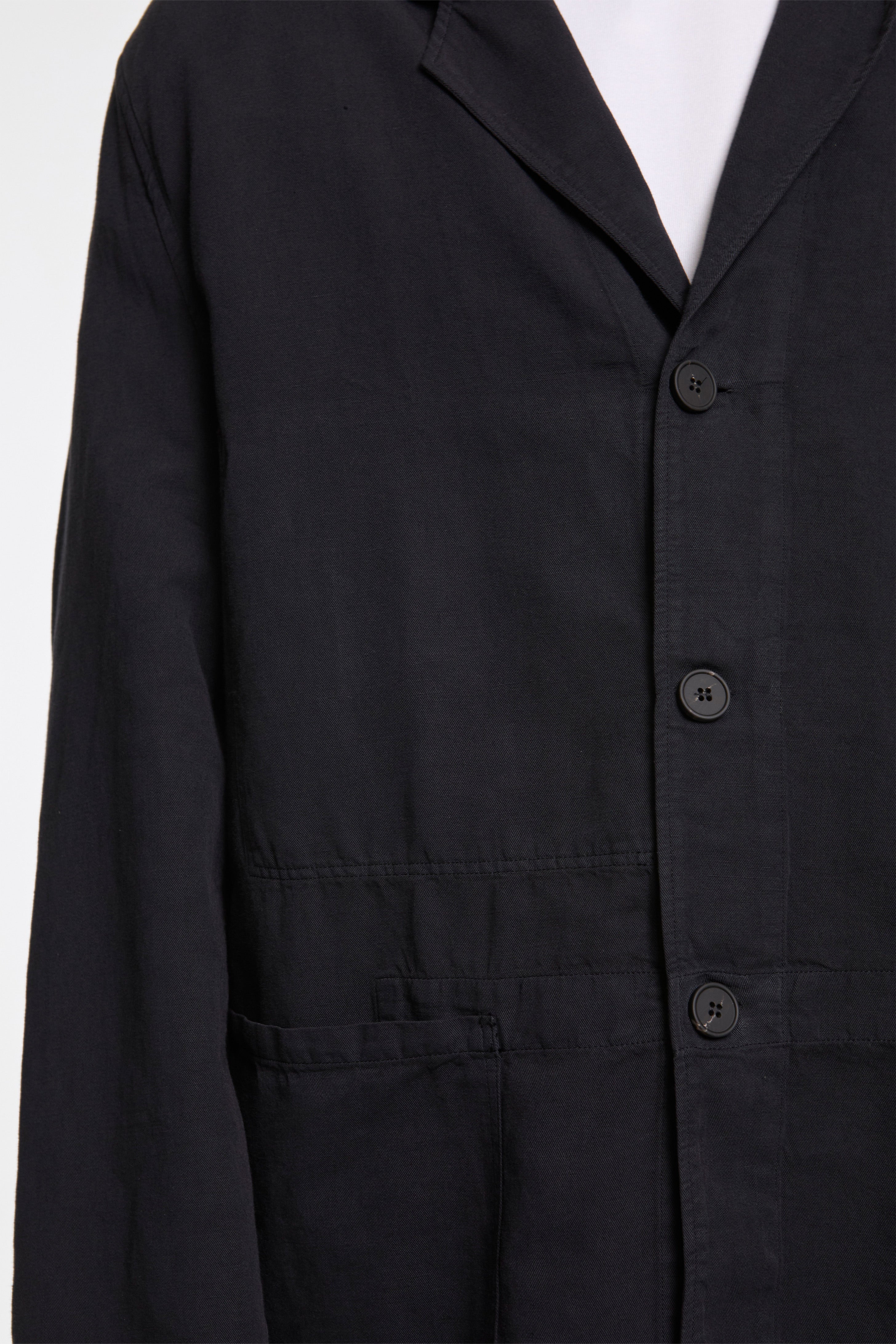 Marne GD Linen Jacket Black Grape