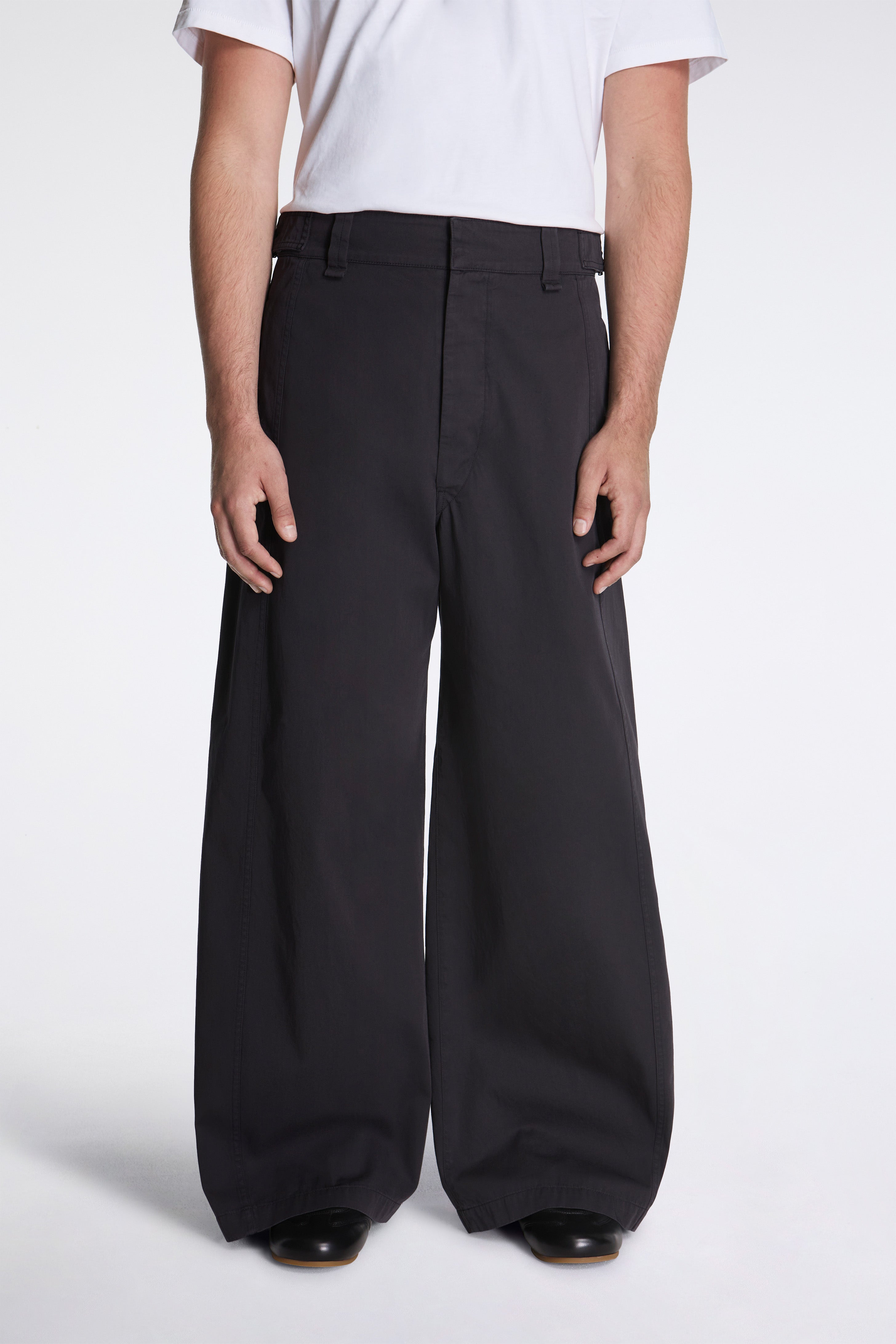 Lemaire Maxi Utility Pants Coal
