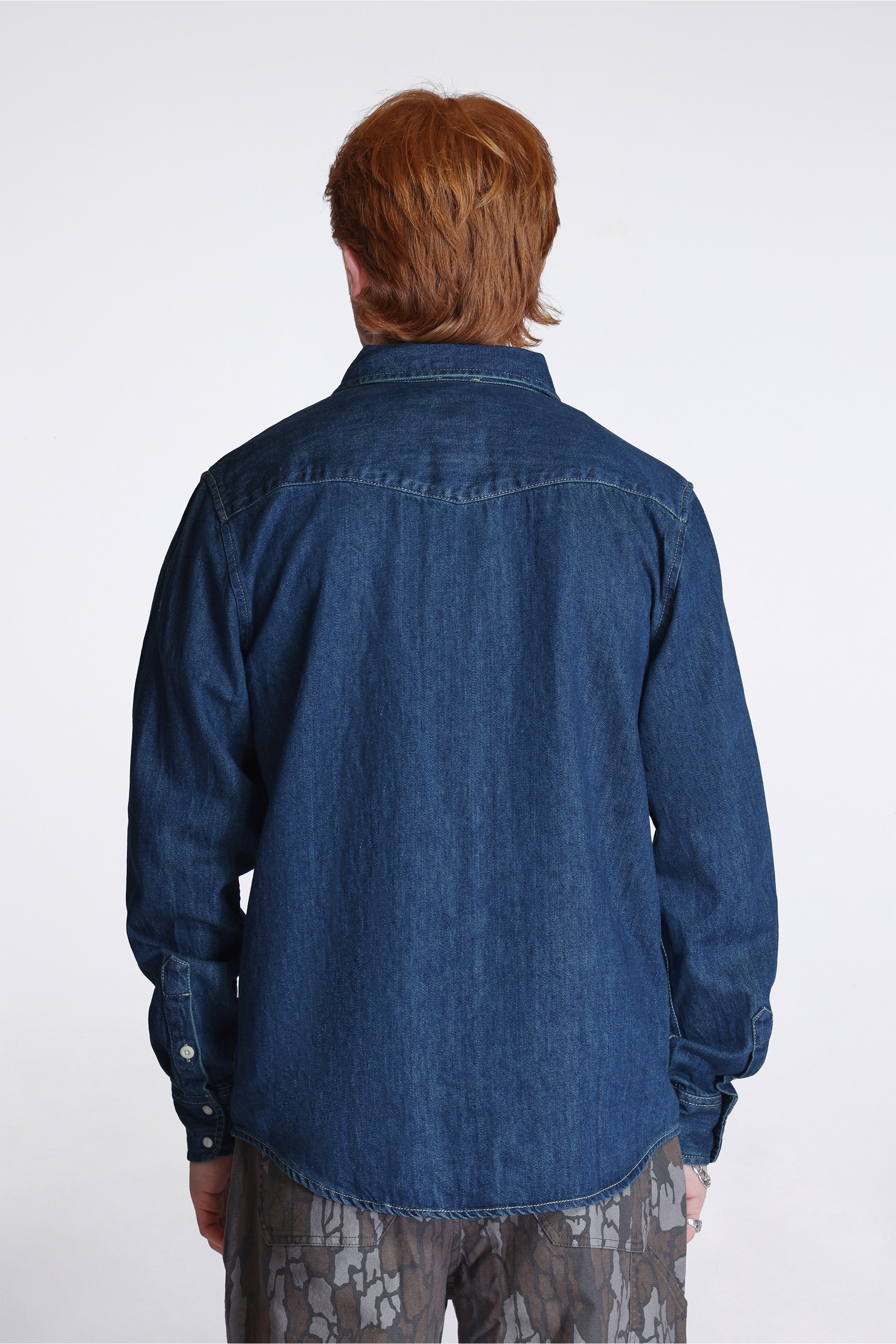 Mountain Shirt Denim Mens Dark Denim