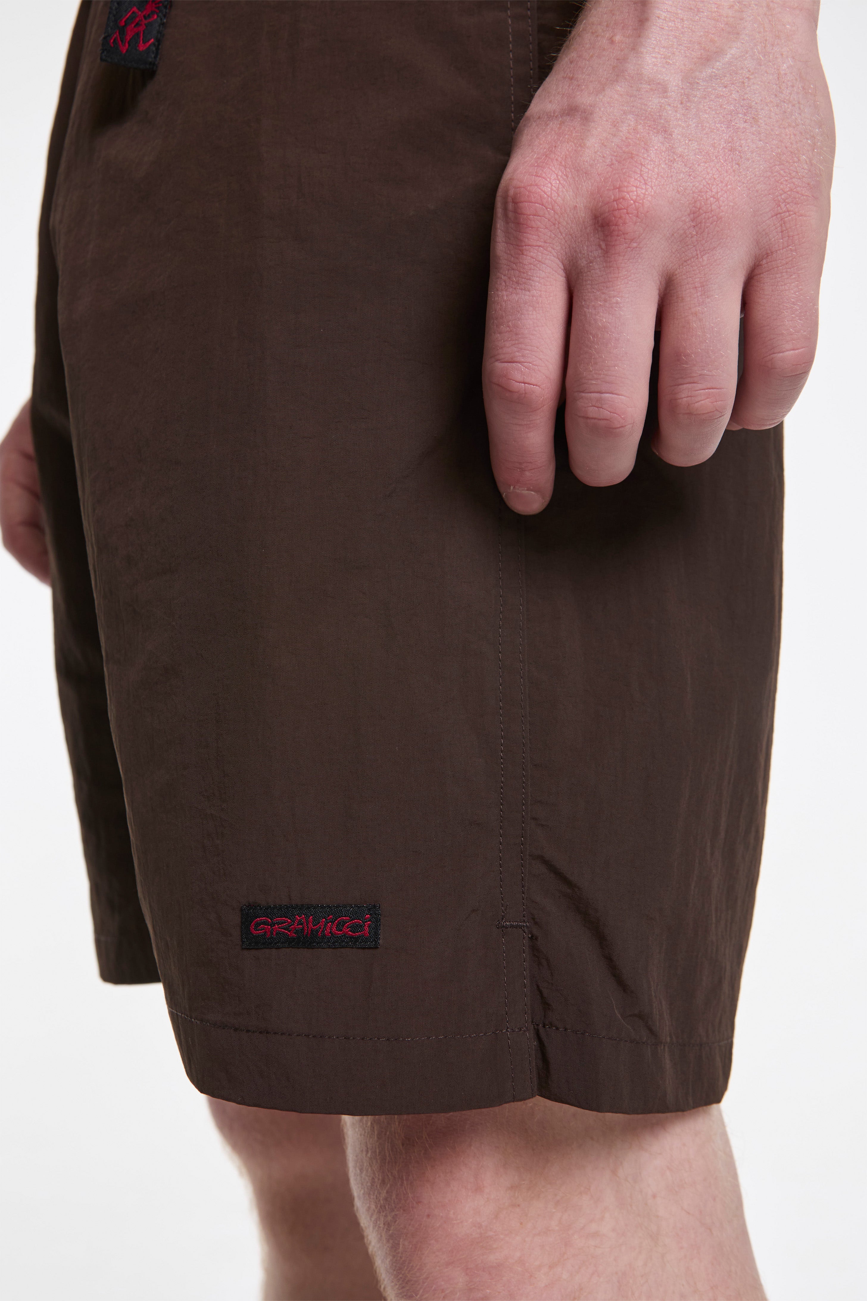 Nylon Packable G-Short Chocolate