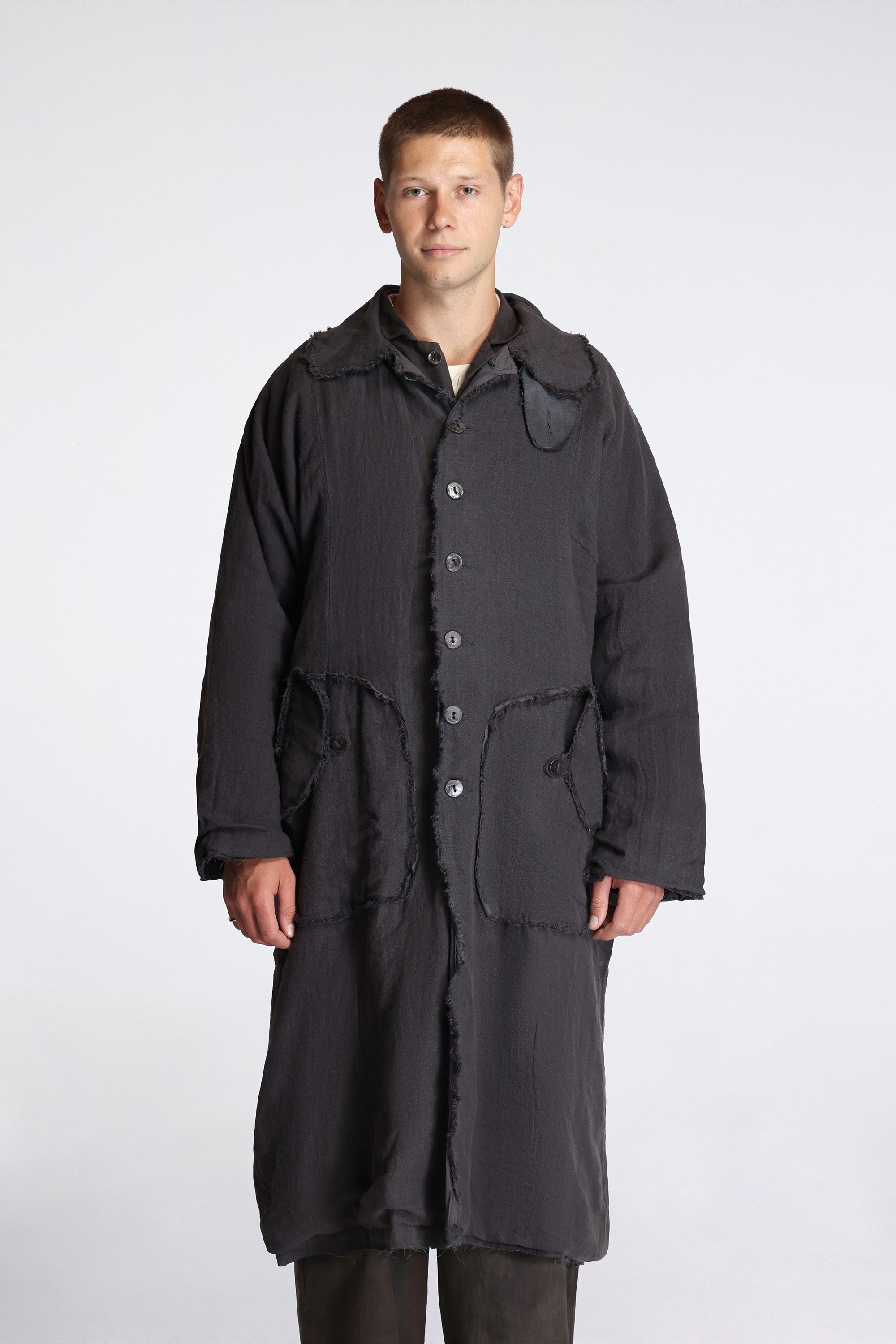 Farmer Coat Black