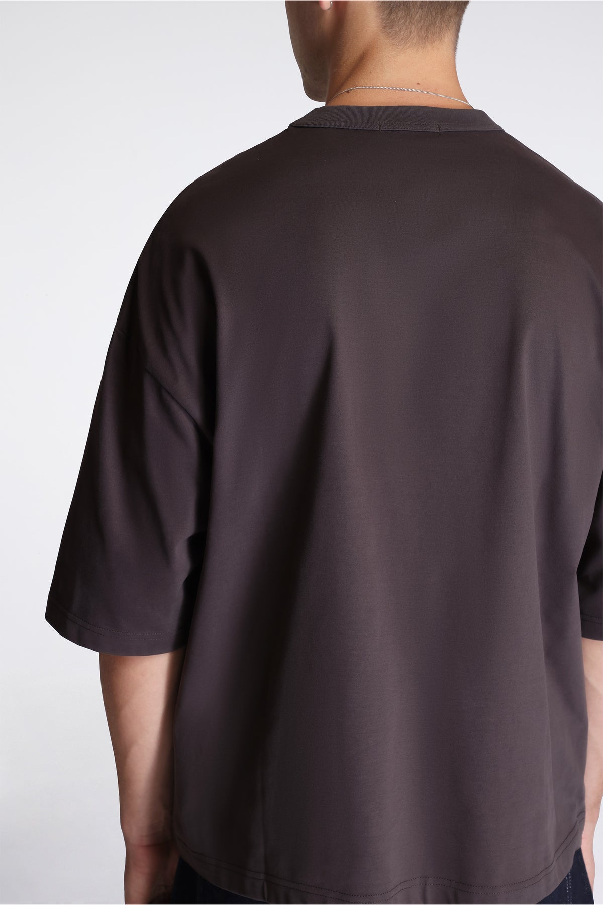Loose Cotton T-Shirt Mocha