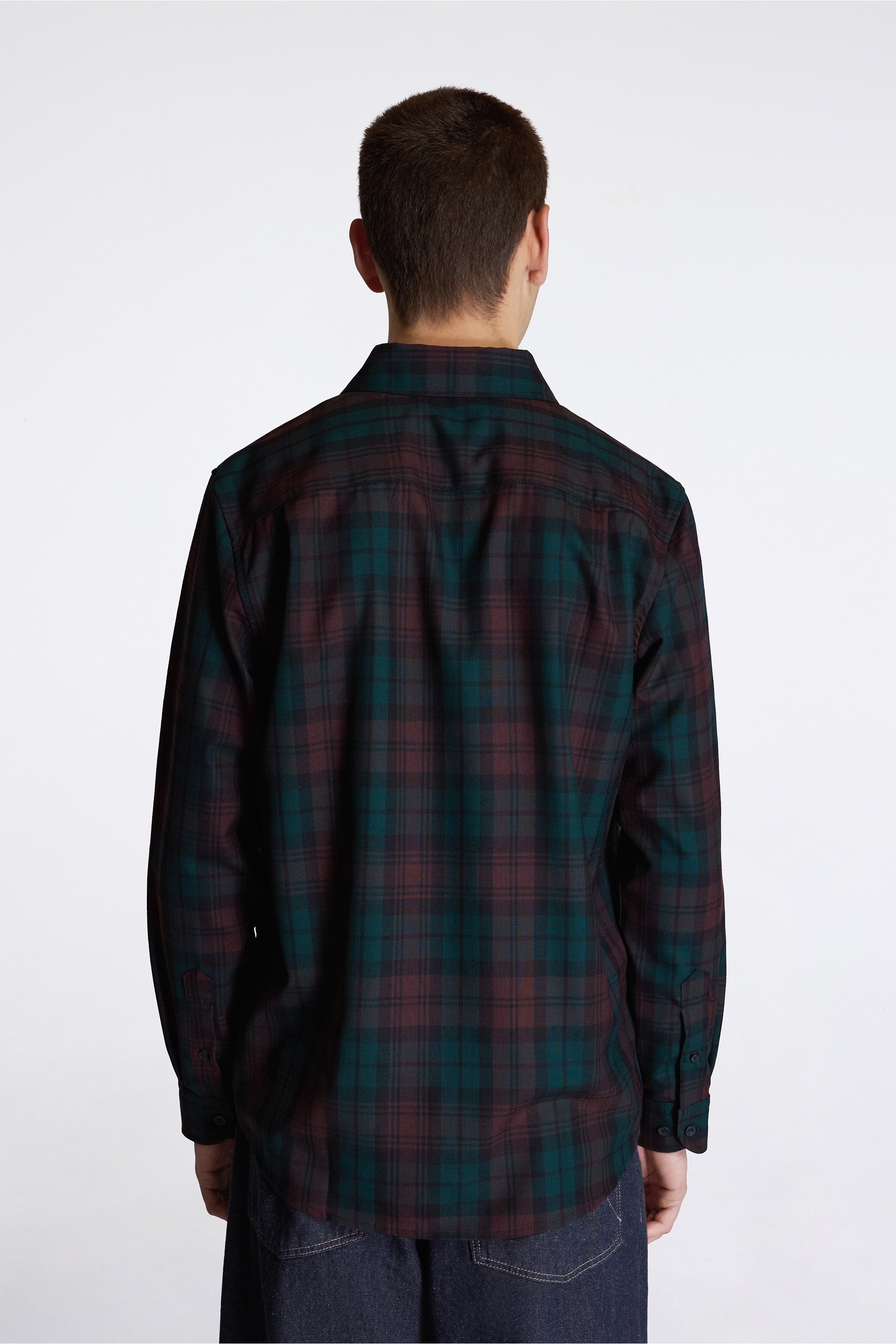 Sir Pendleton Shirt Brown Watch Tartan