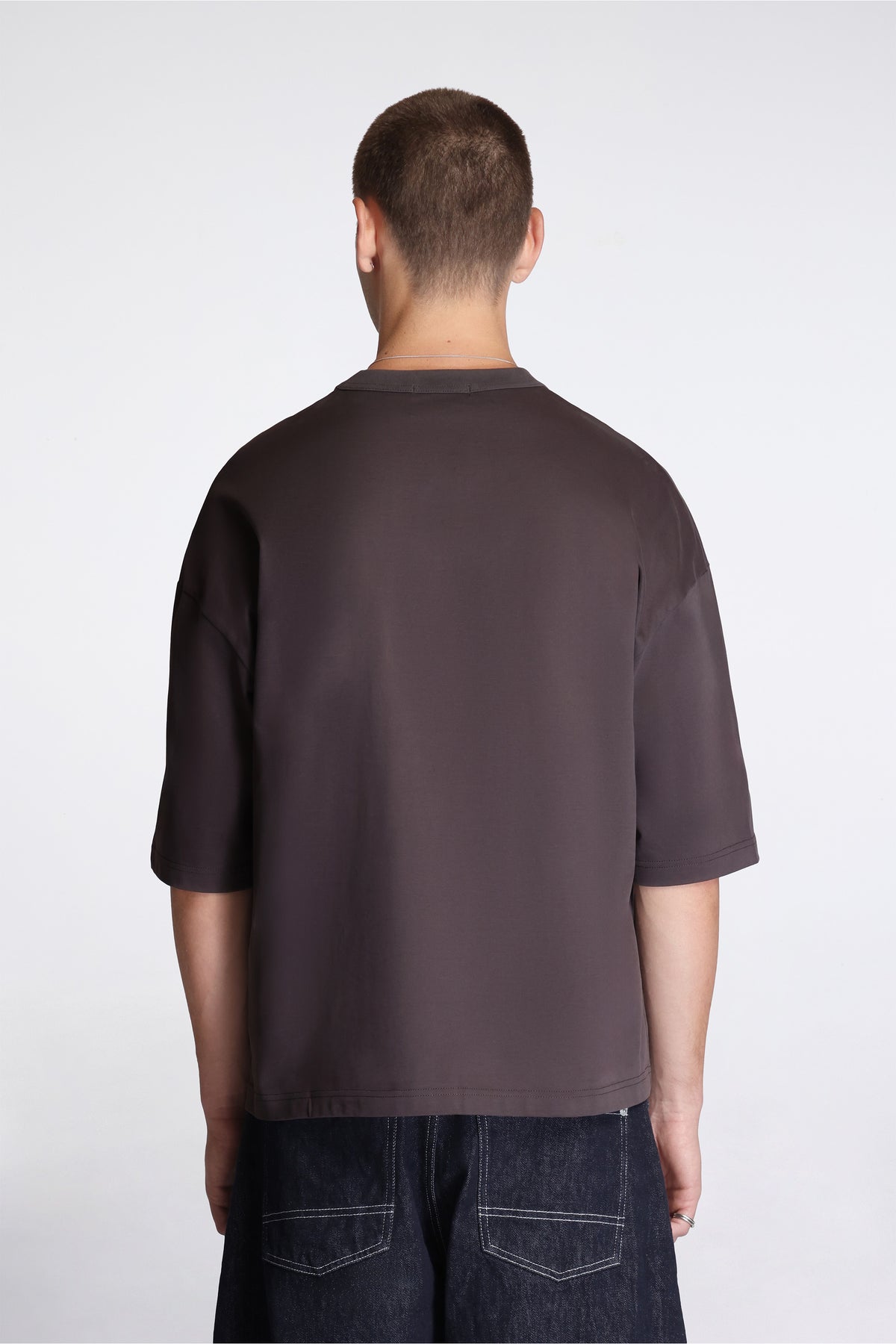 Loose Cotton T-Shirt Mocha