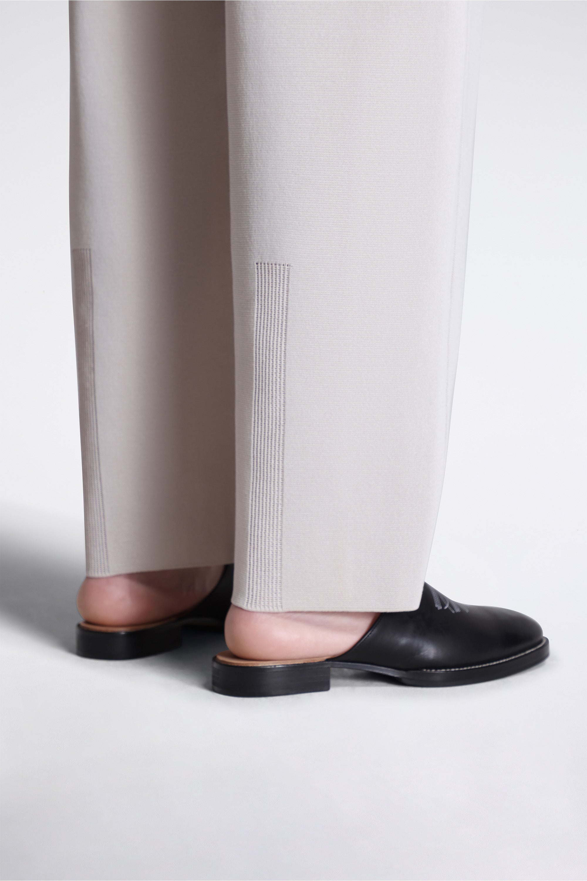 Tc Milan Curved Pants Linen Beige