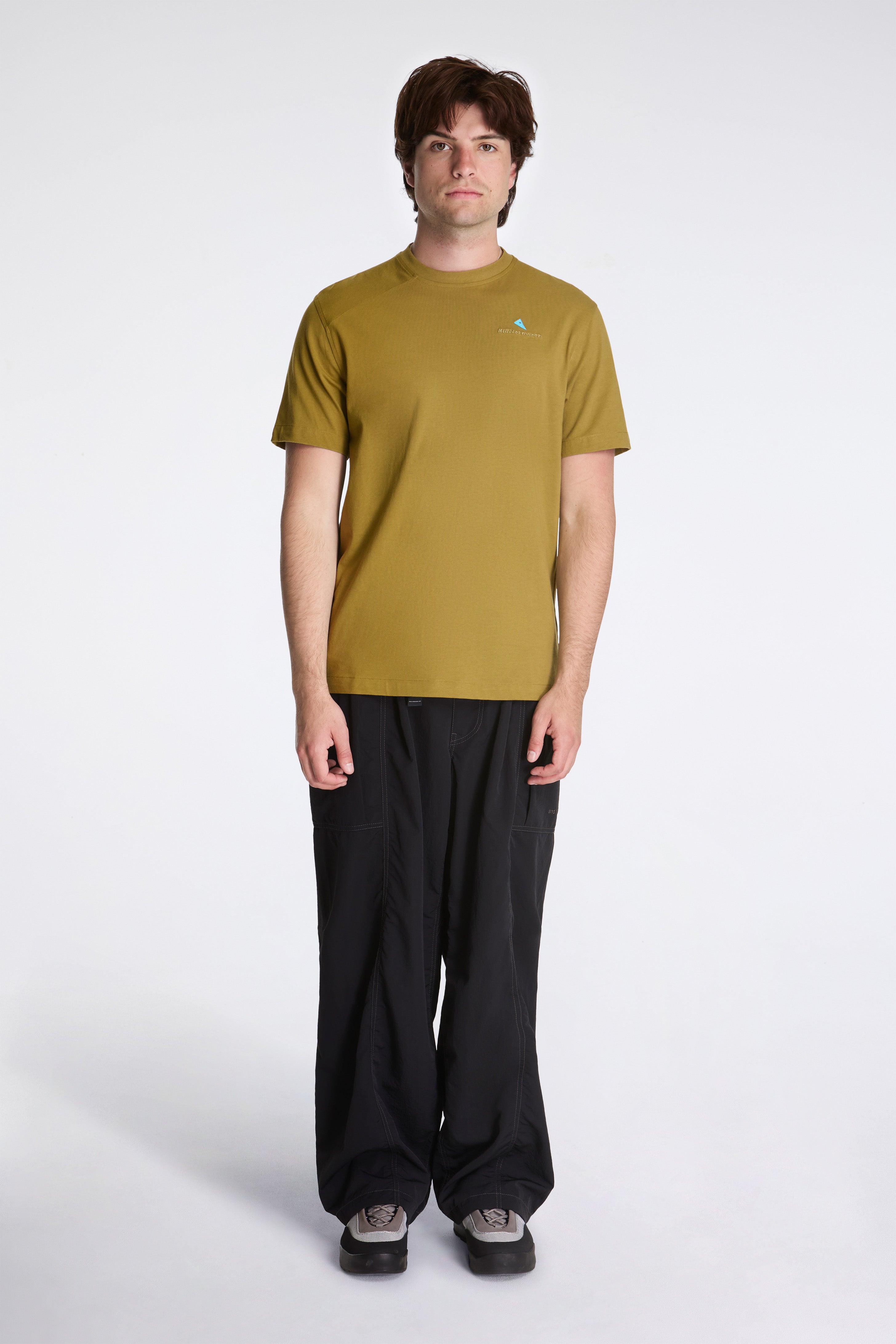 Root Logo Ss Tee M'S Meadow Green