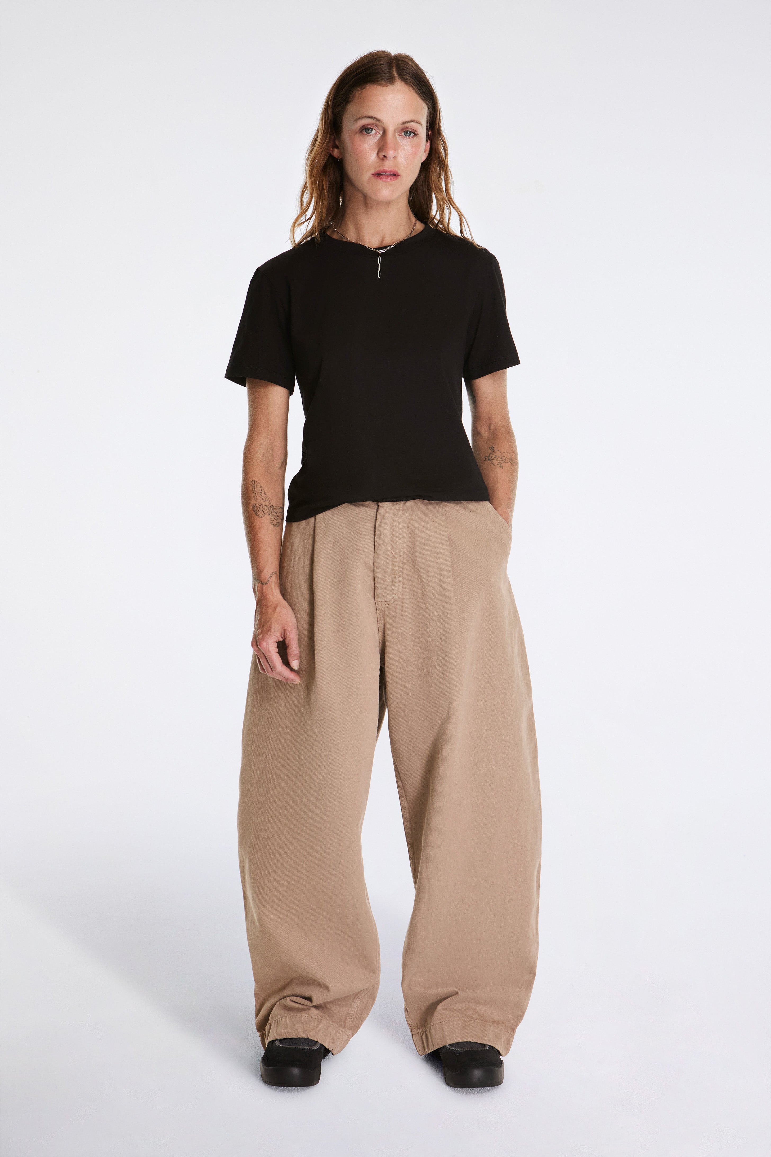 Studio Nicholson Bridges Carpenter Pants Garment Dye Denim Parcel