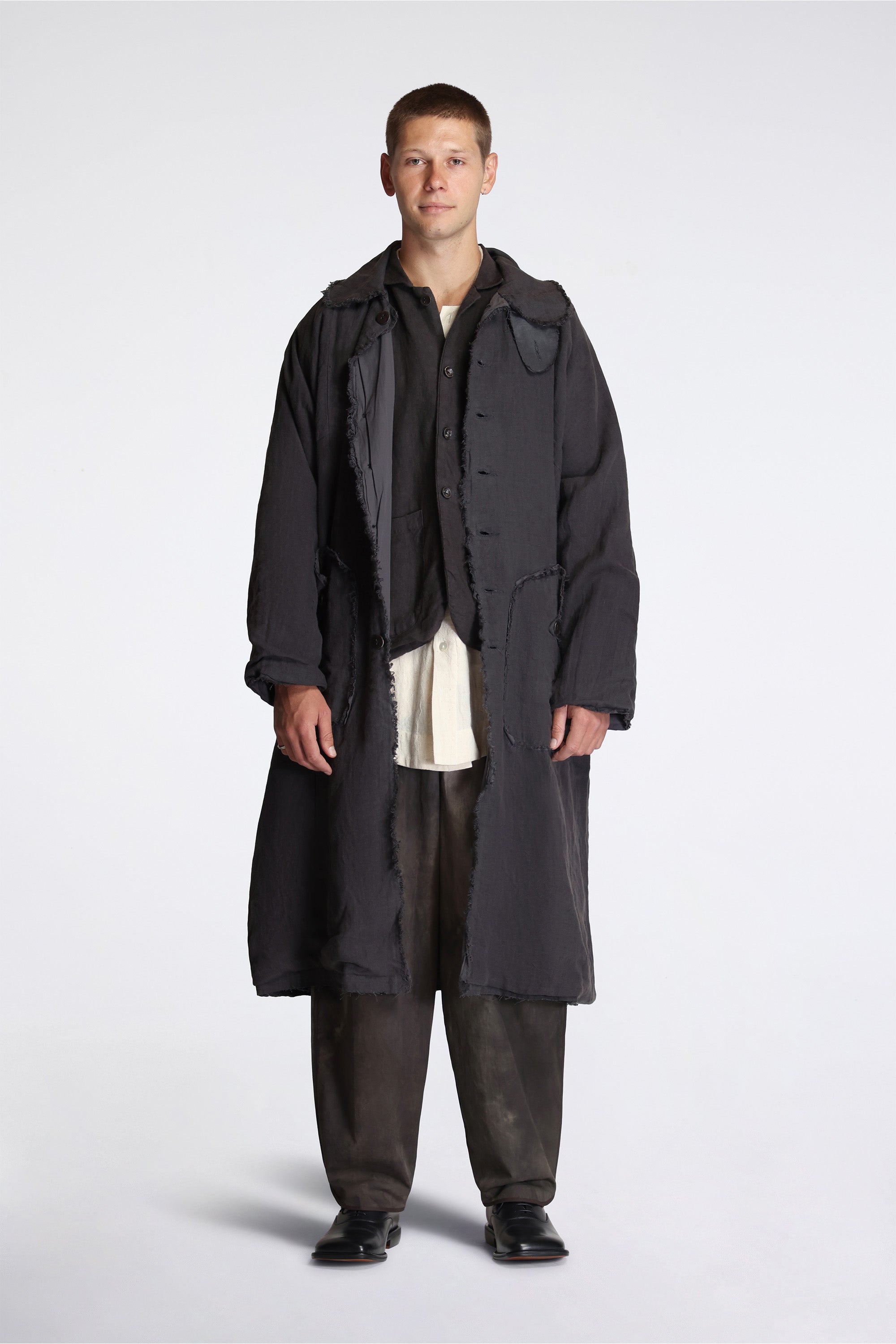 Farmer Coat Black