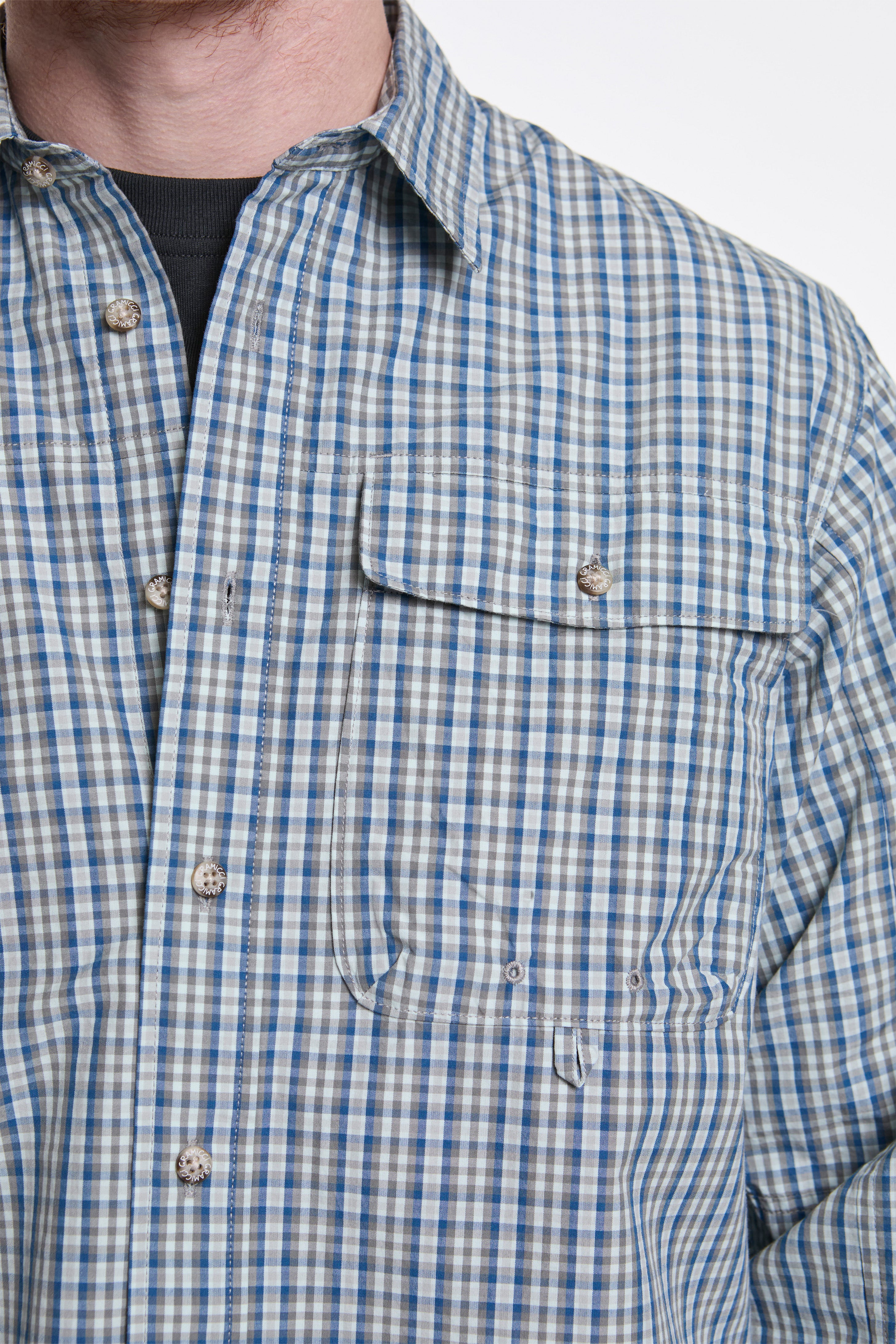 Poplin Millwood Shirt Blue