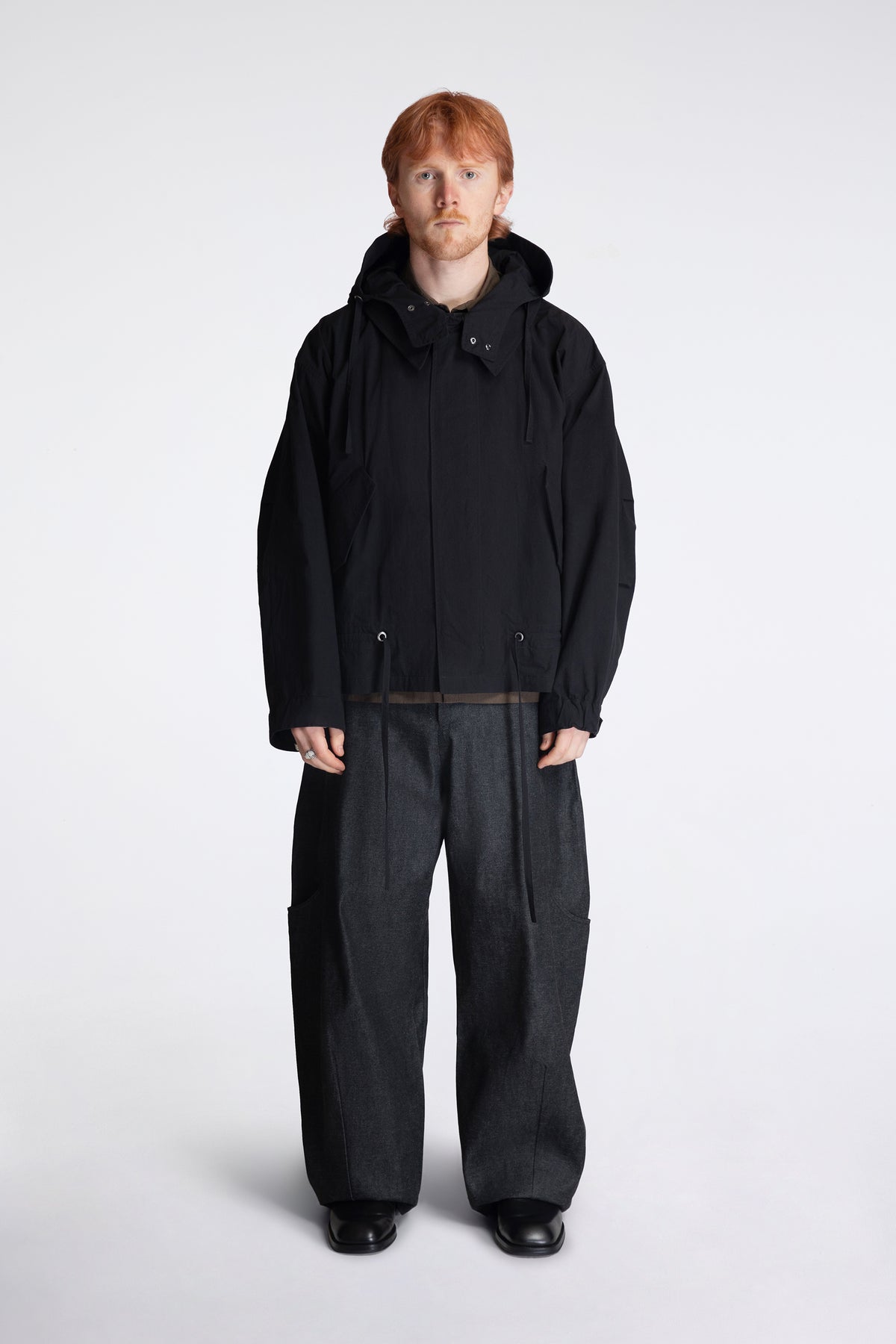 Malay Trouser Raw Black