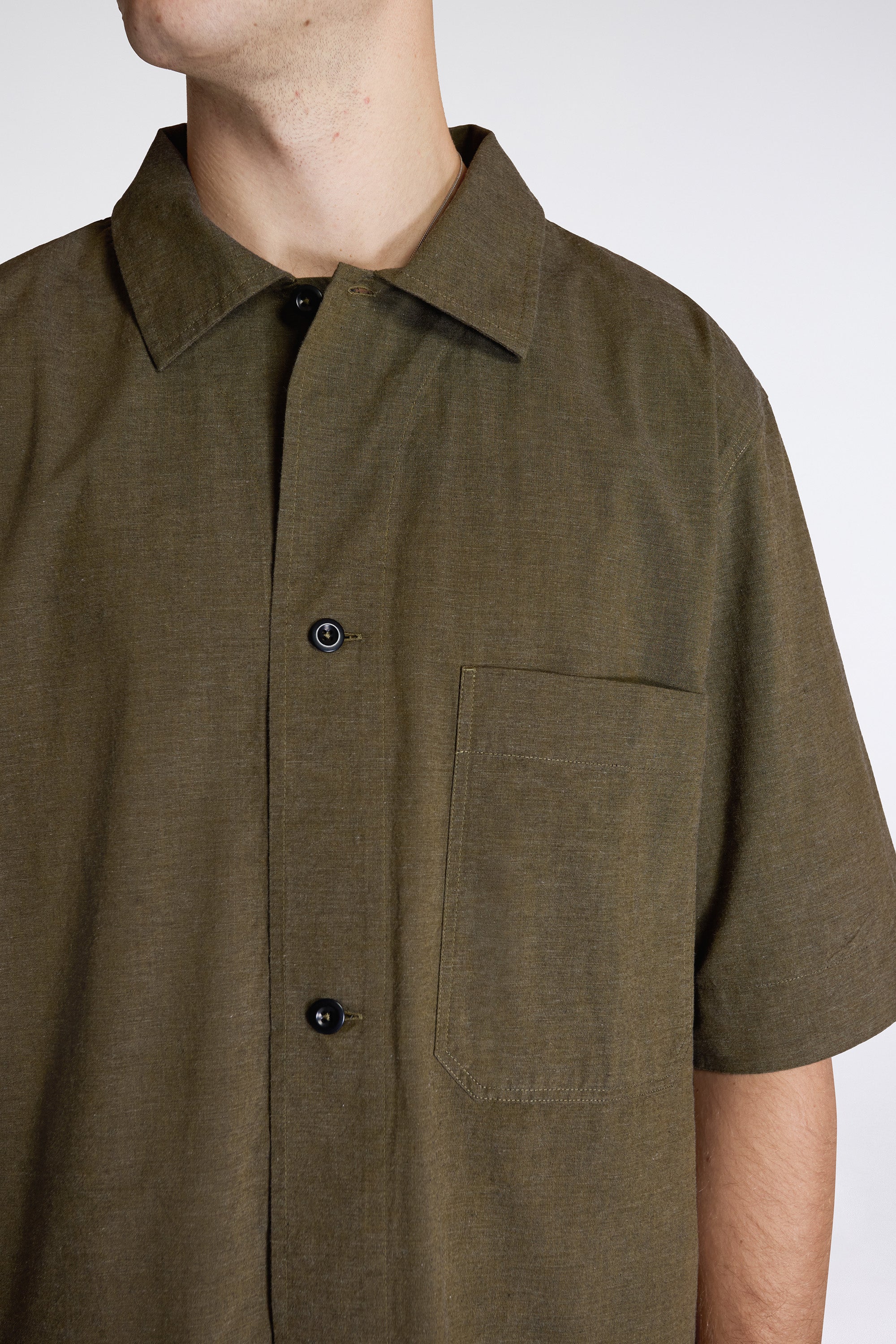 MHL S/S Pj Shirt Moss