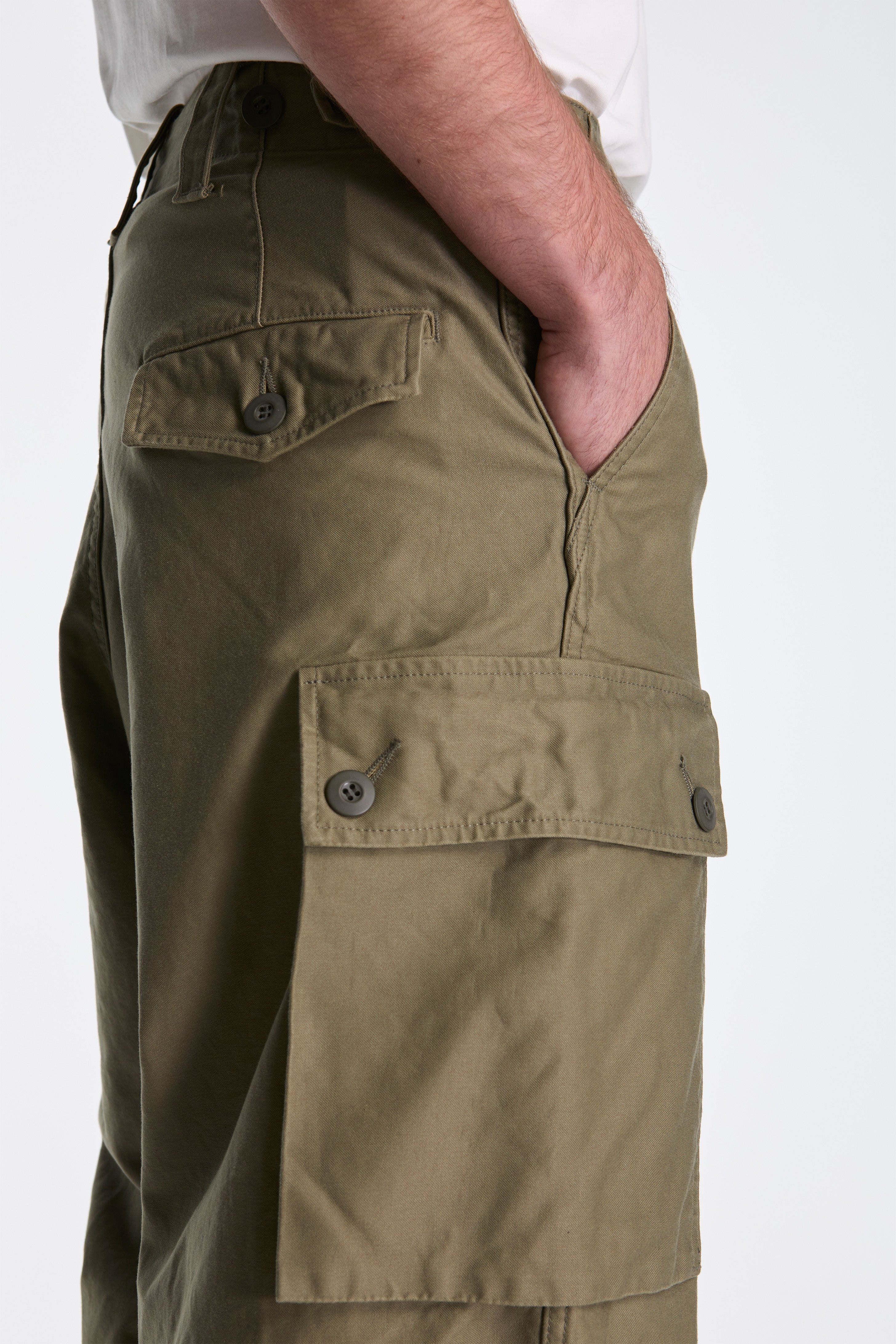 Wide Fit Cargo Pants