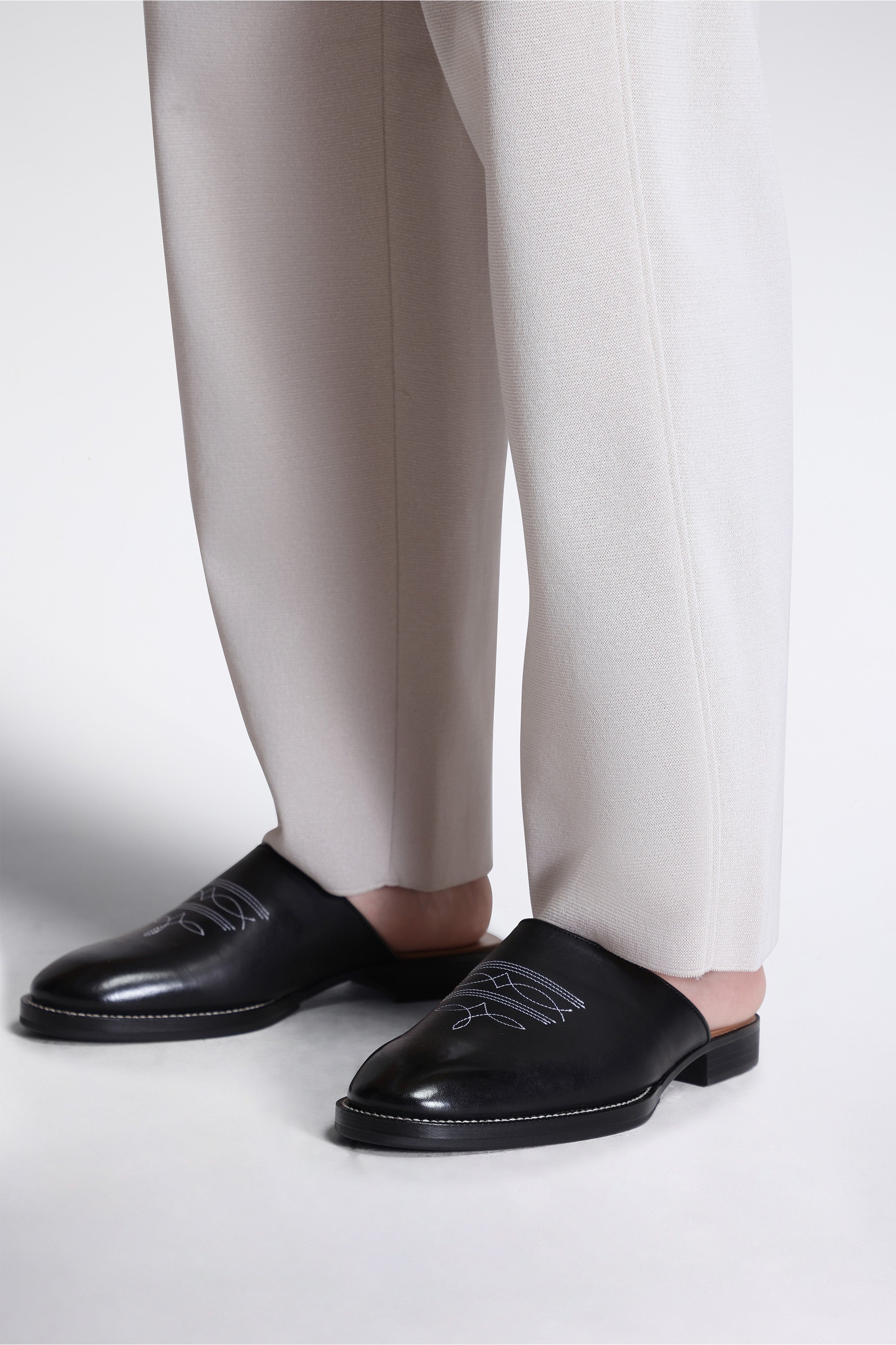 Tc Milan Curved Pants Linen Beige