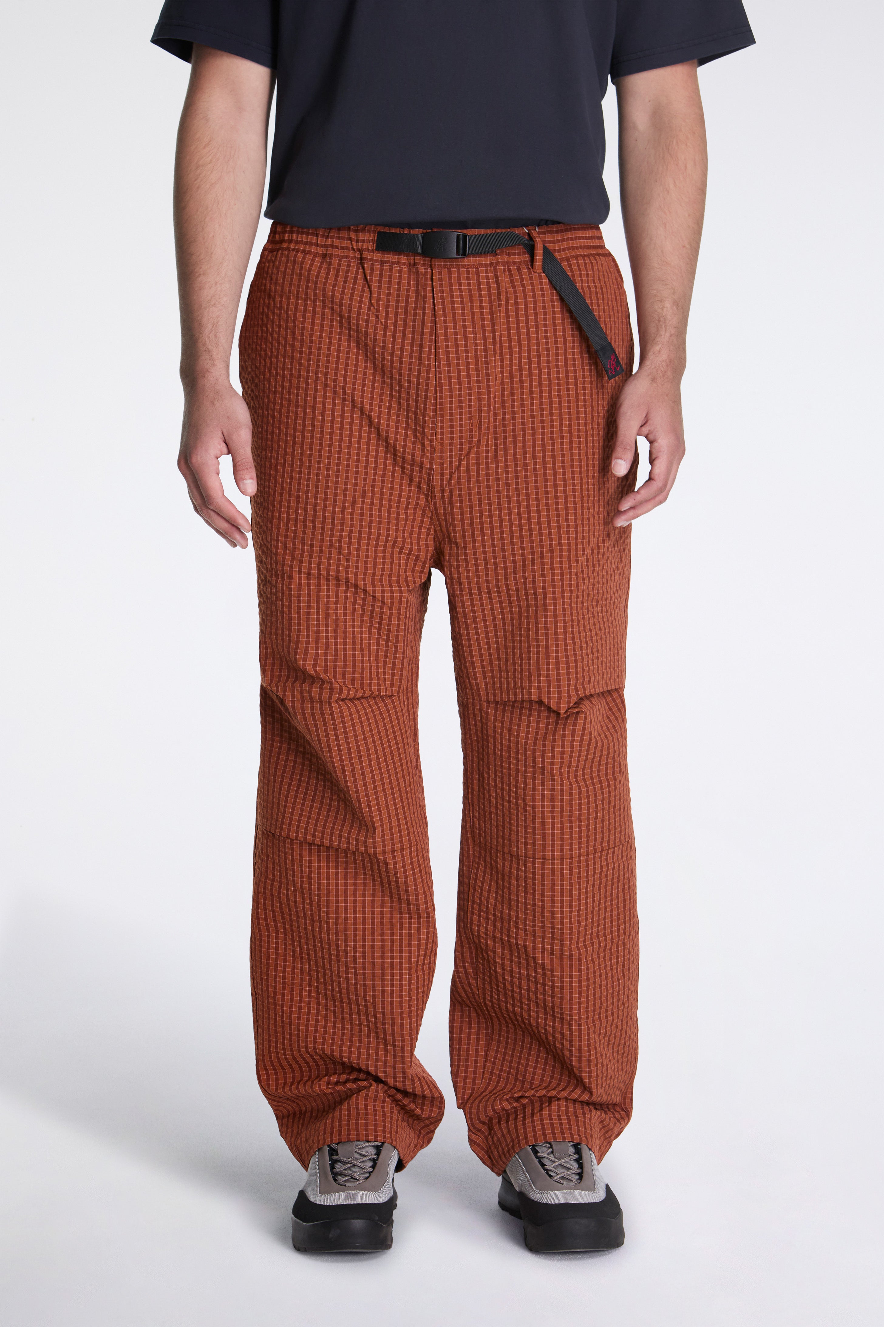 Northside Plaid Pant Brick