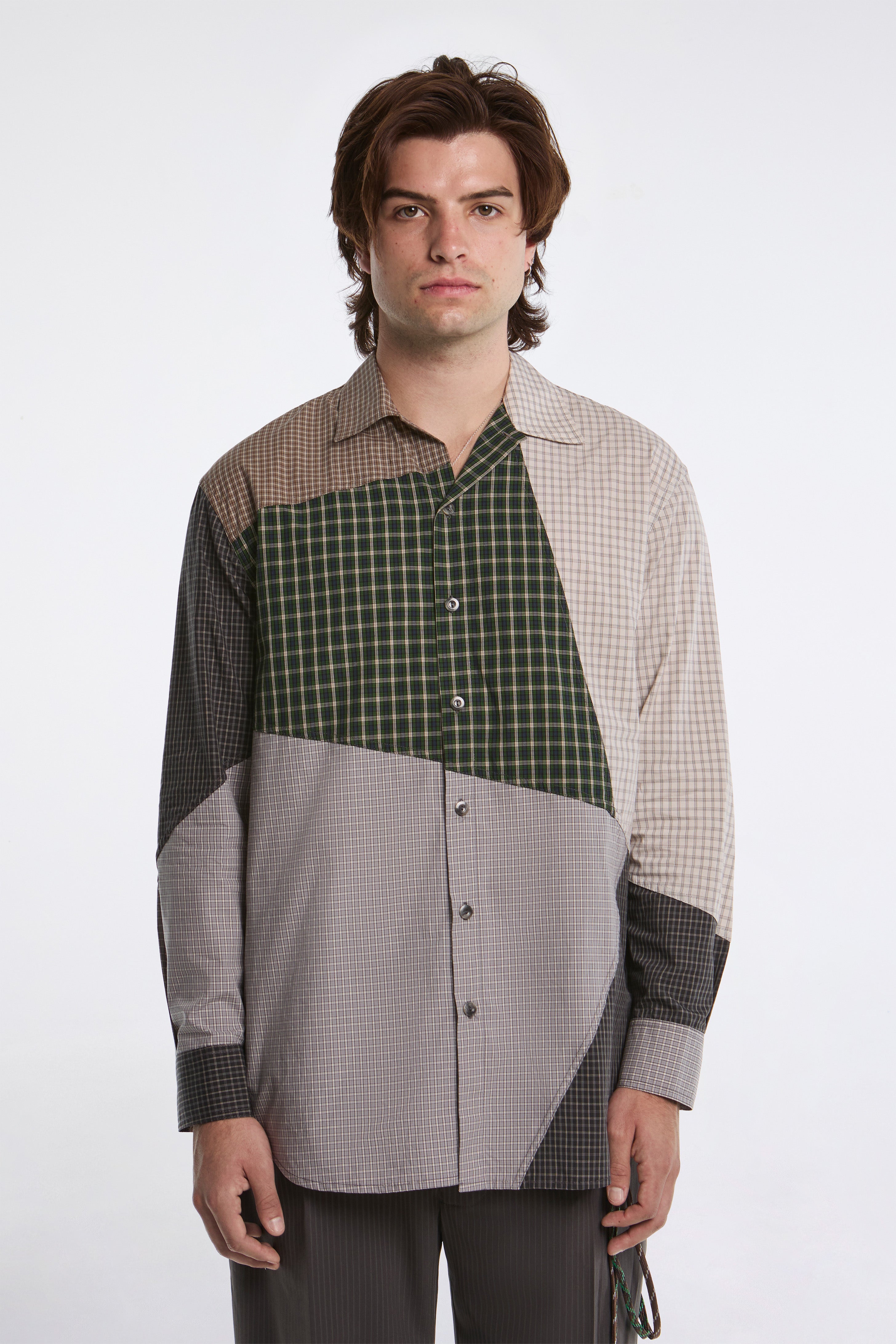 L/S Oversized Shirt Multi