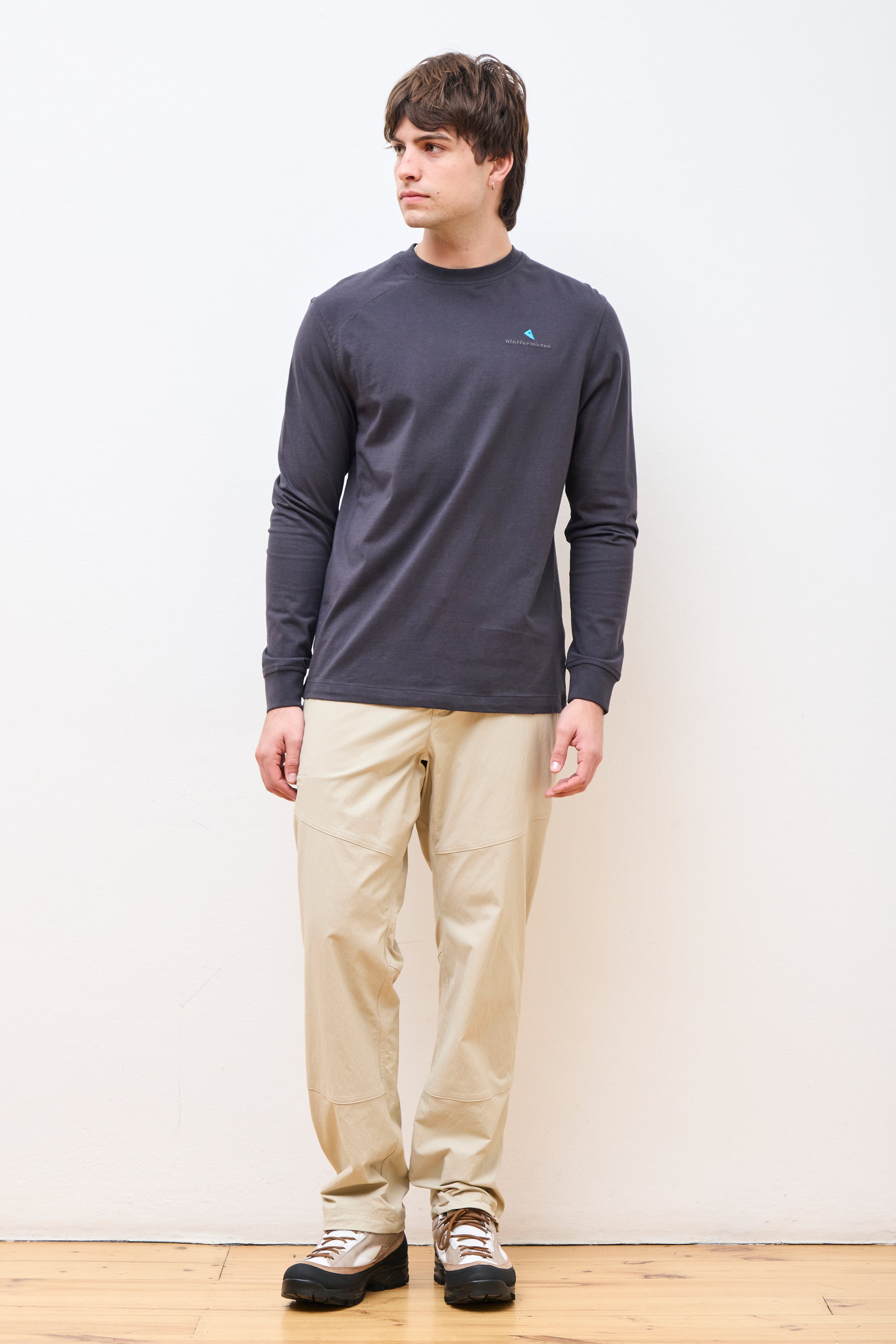 Root Logo LS Tee M's Raven