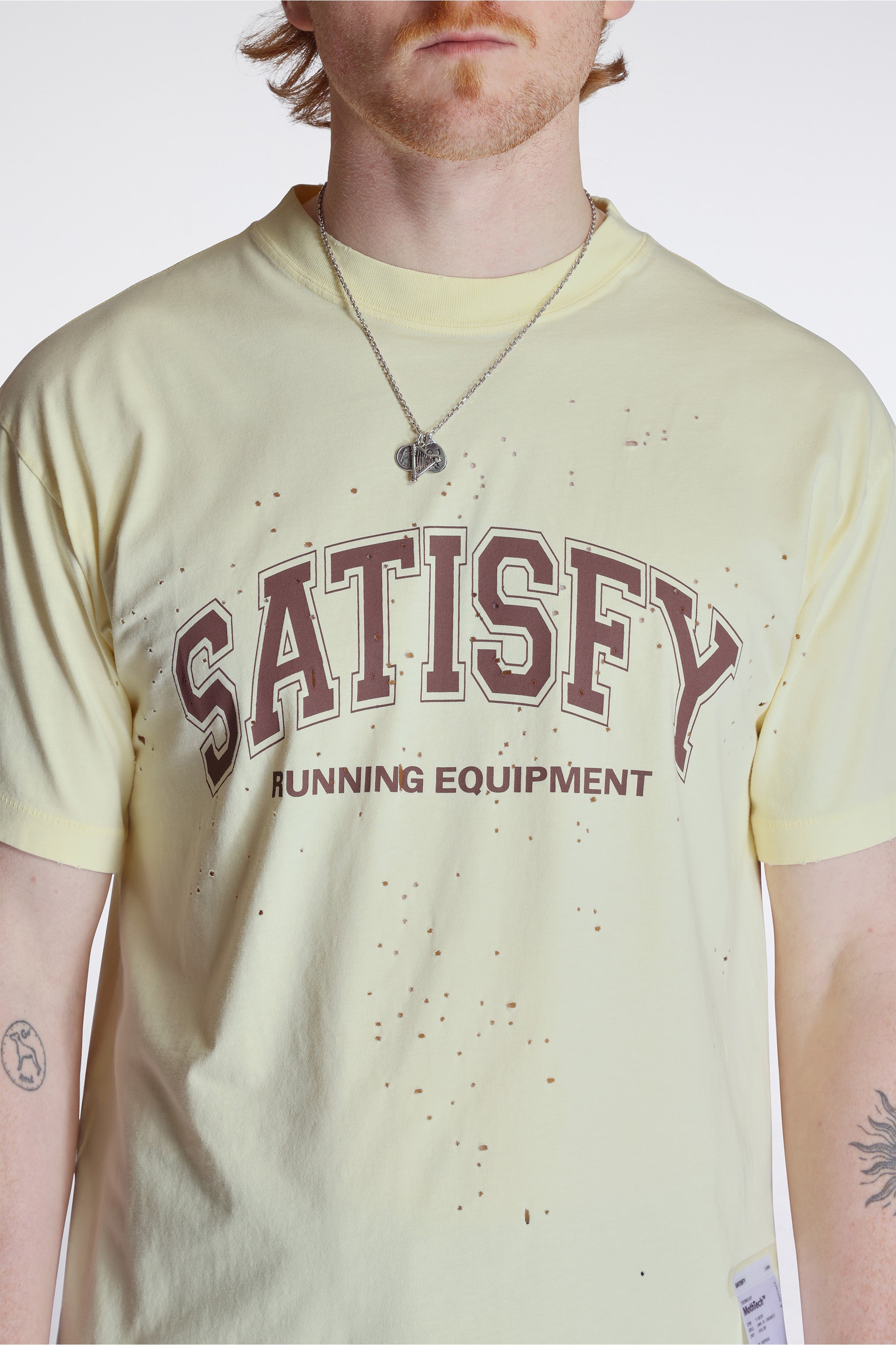 Mothtech T-Shirt Aged Yellow